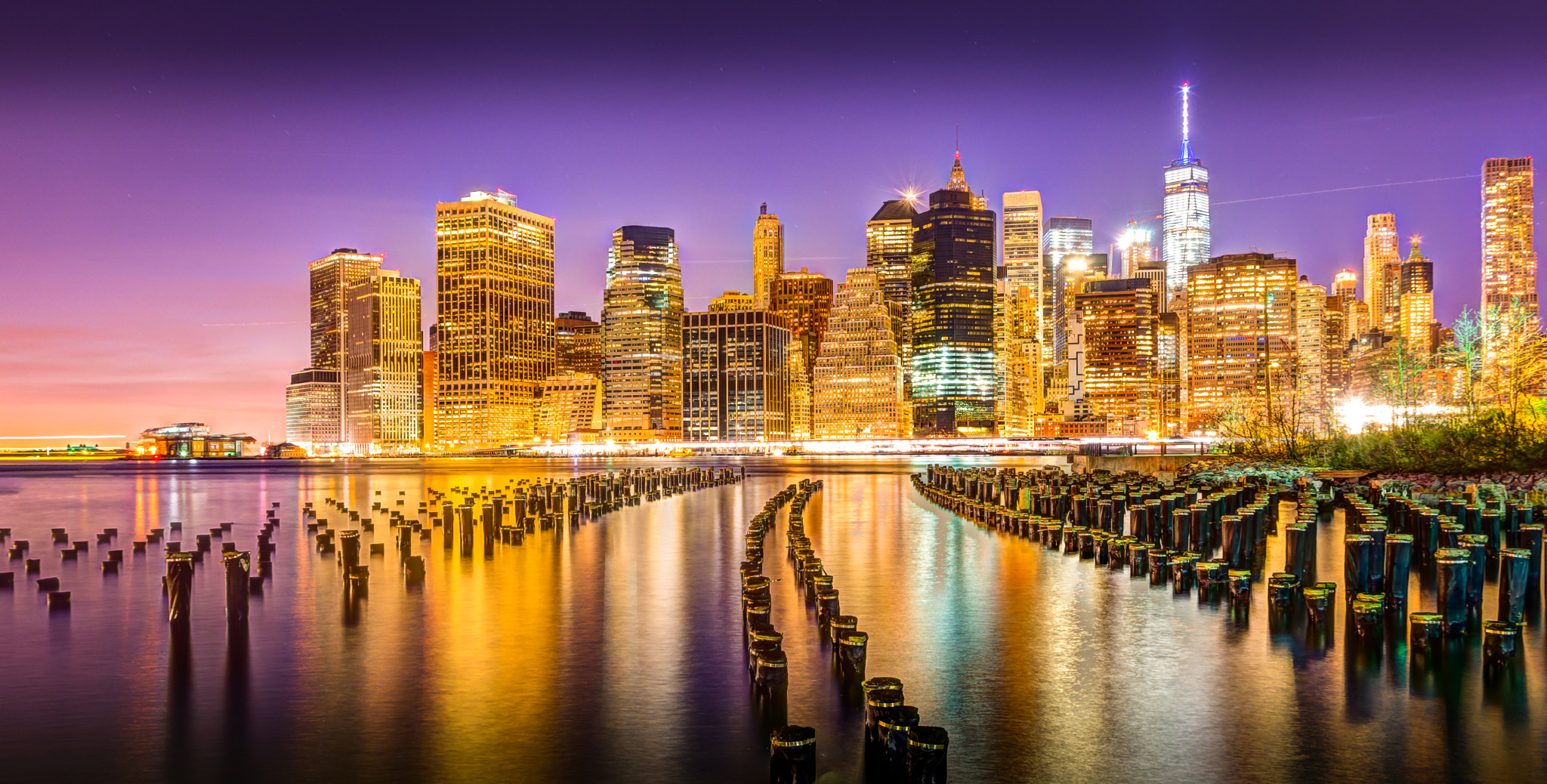 Sigma 17-70mm F2.8-4 DC Macro OS HSM sample photo. Manhattan skyline photography