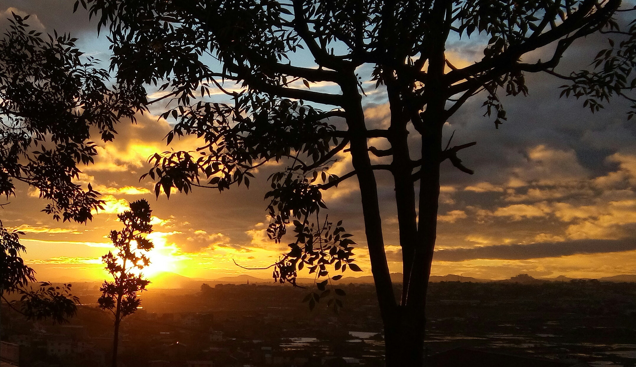LG L Bello sample photo. Evening glow photography