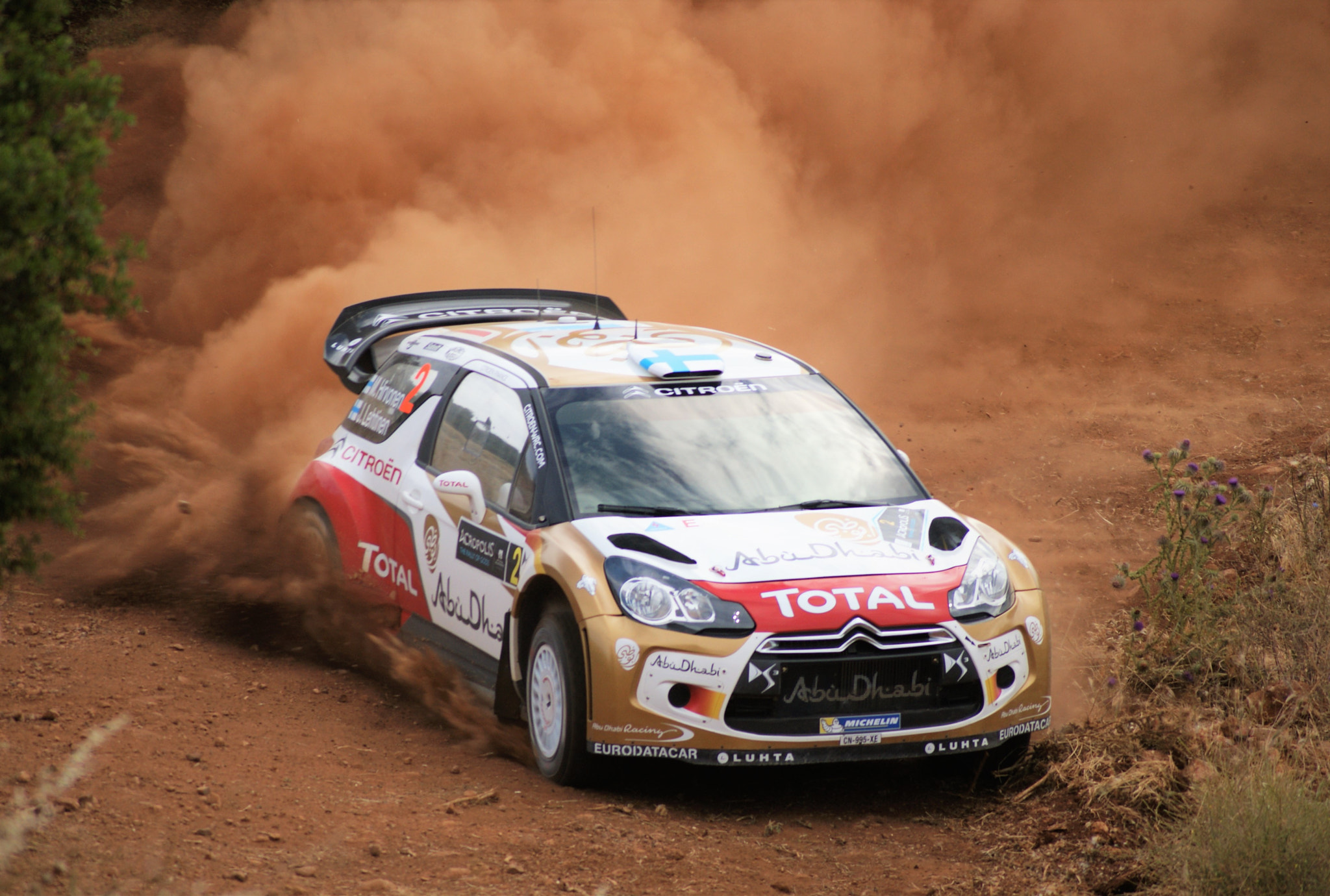 Sony Alpha DSLR-A350 + Sony DT 55-200mm F4-5.6 SAM sample photo. Acropolis rally photography