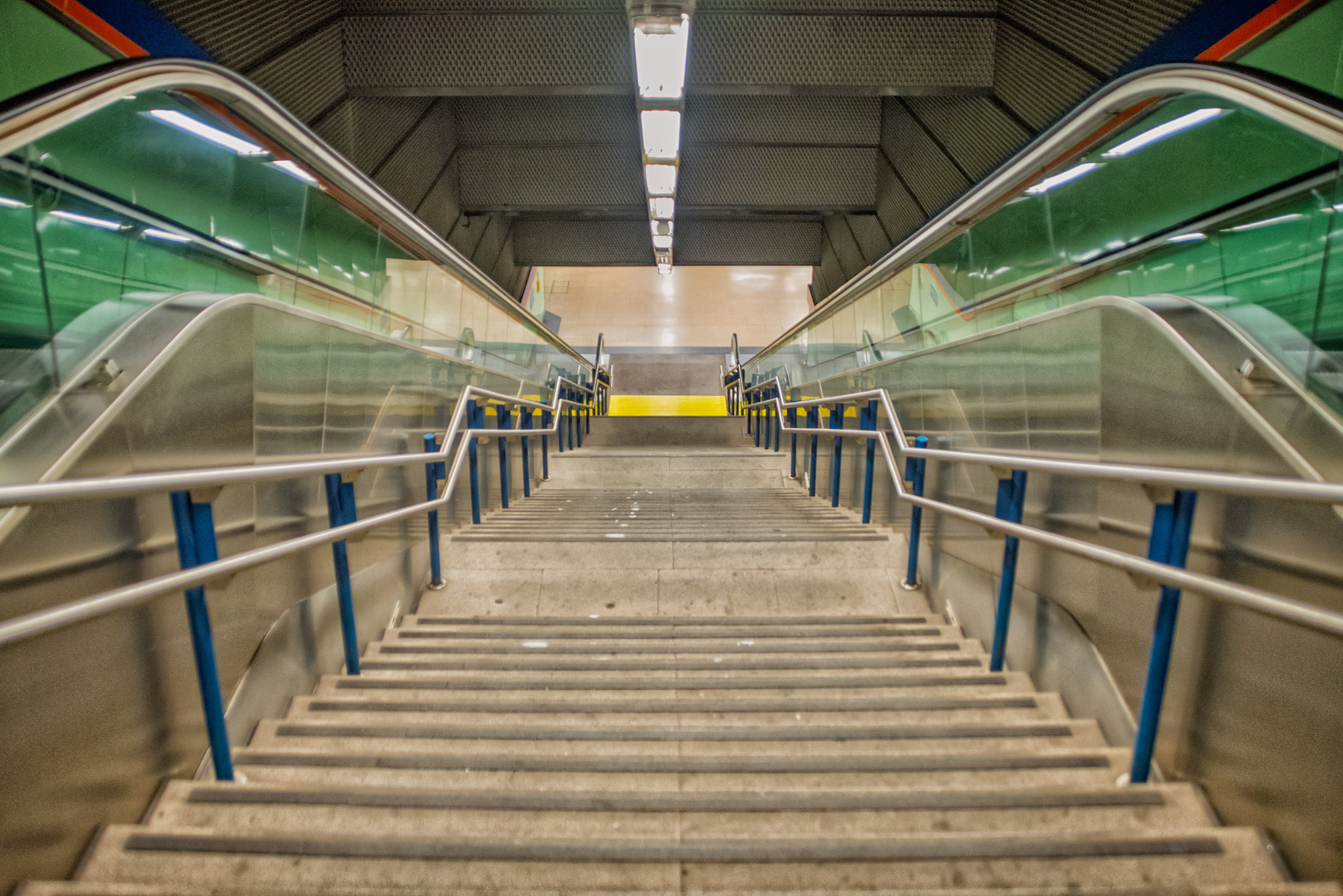 Nikon D750 + Sigma 28-105mm F2.8-4 Aspherical sample photo. Tomada en el metropolitano de madrid photography
