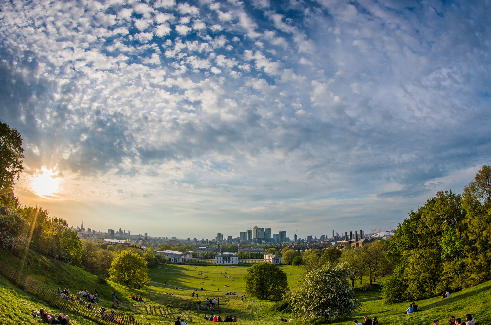 Pentax K-5 II sample photo. Sunset in greenwich photography