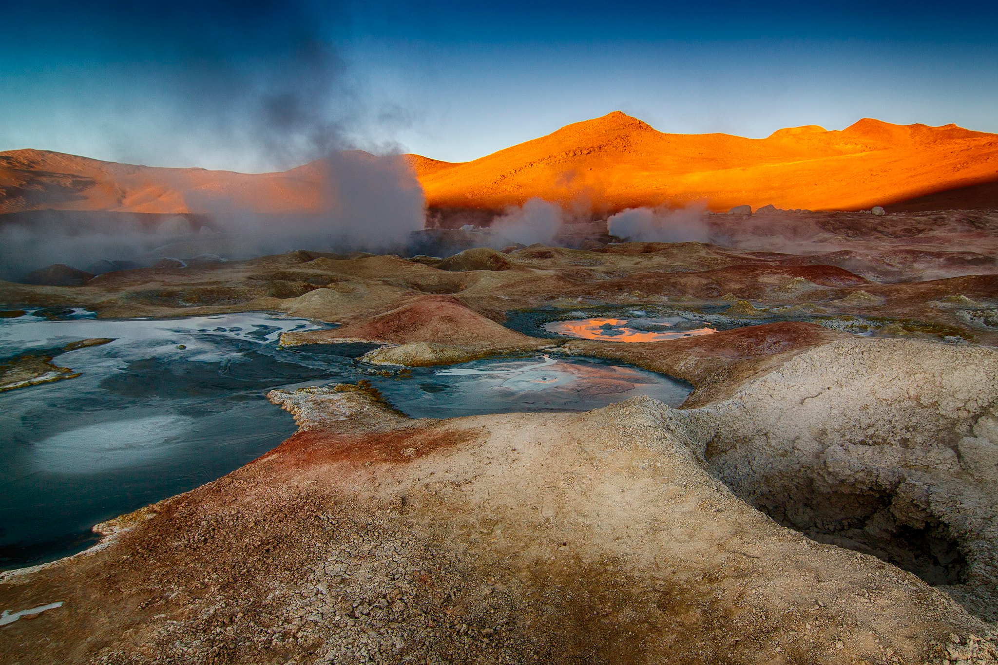 Tokina AT-X Pro 12-24mm F4 (IF) DX sample photo. Altiplano geysir photography