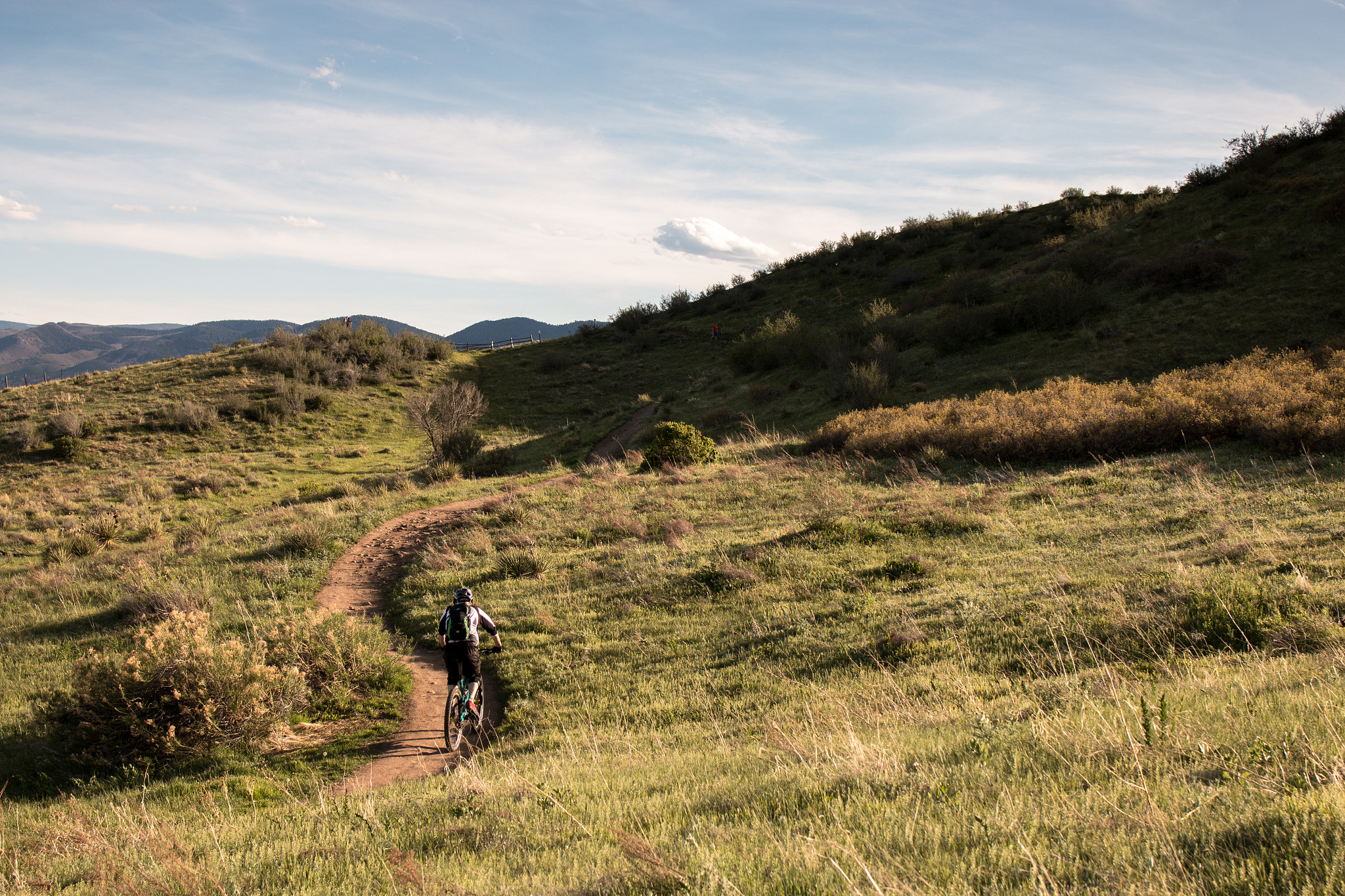 Tamron SP 35mm F1.8 Di VC USD sample photo. Green mountain trail photography