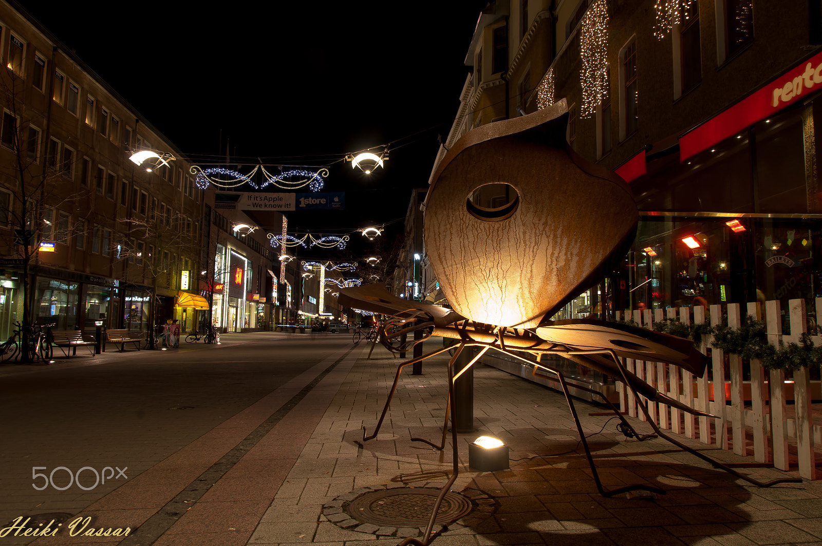 Pentax K-r sample photo. Turkku, nightscape photography