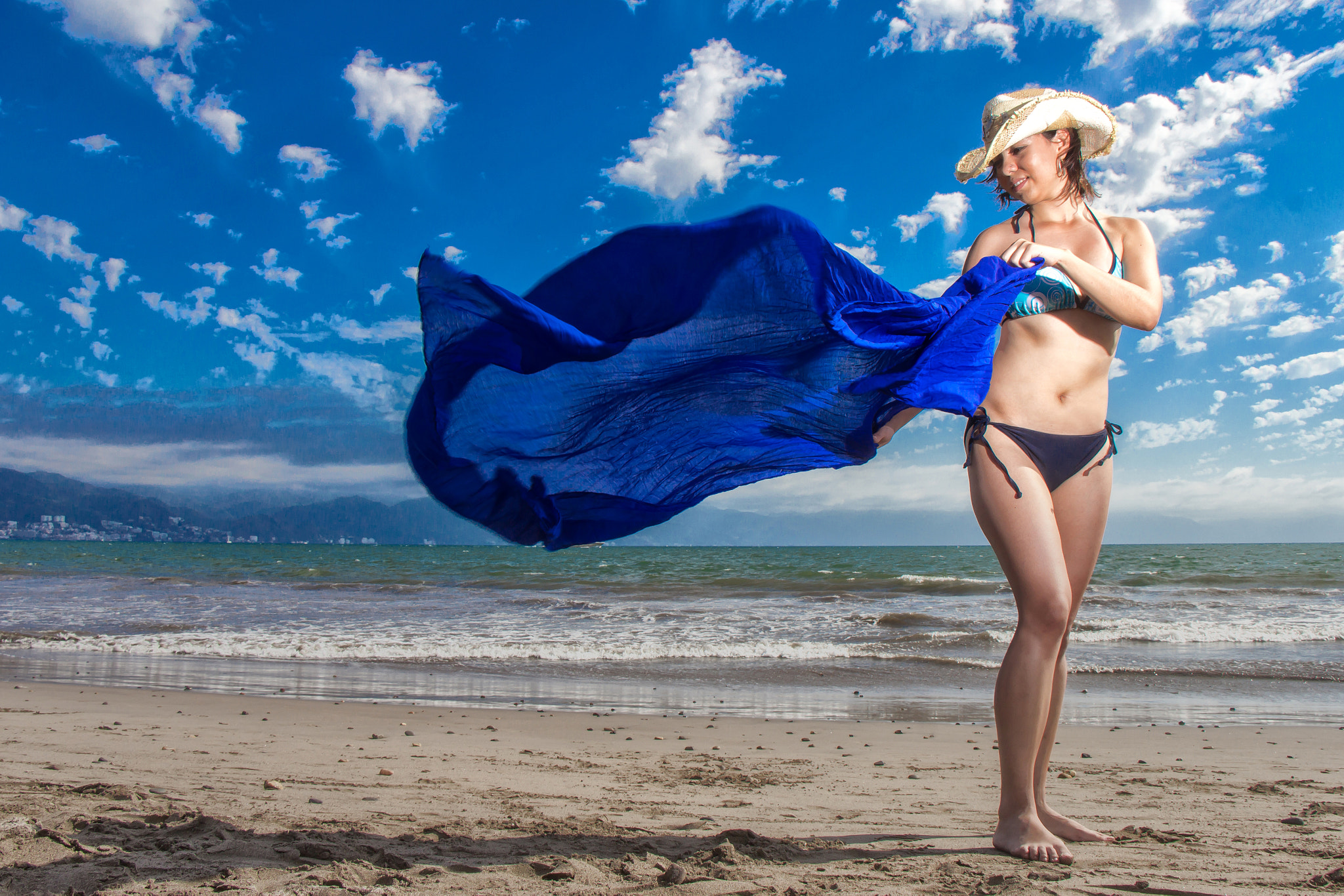 Canon EF-S 18-135mm F3.5-5.6 IS STM sample photo. Swimwear editorial. photography