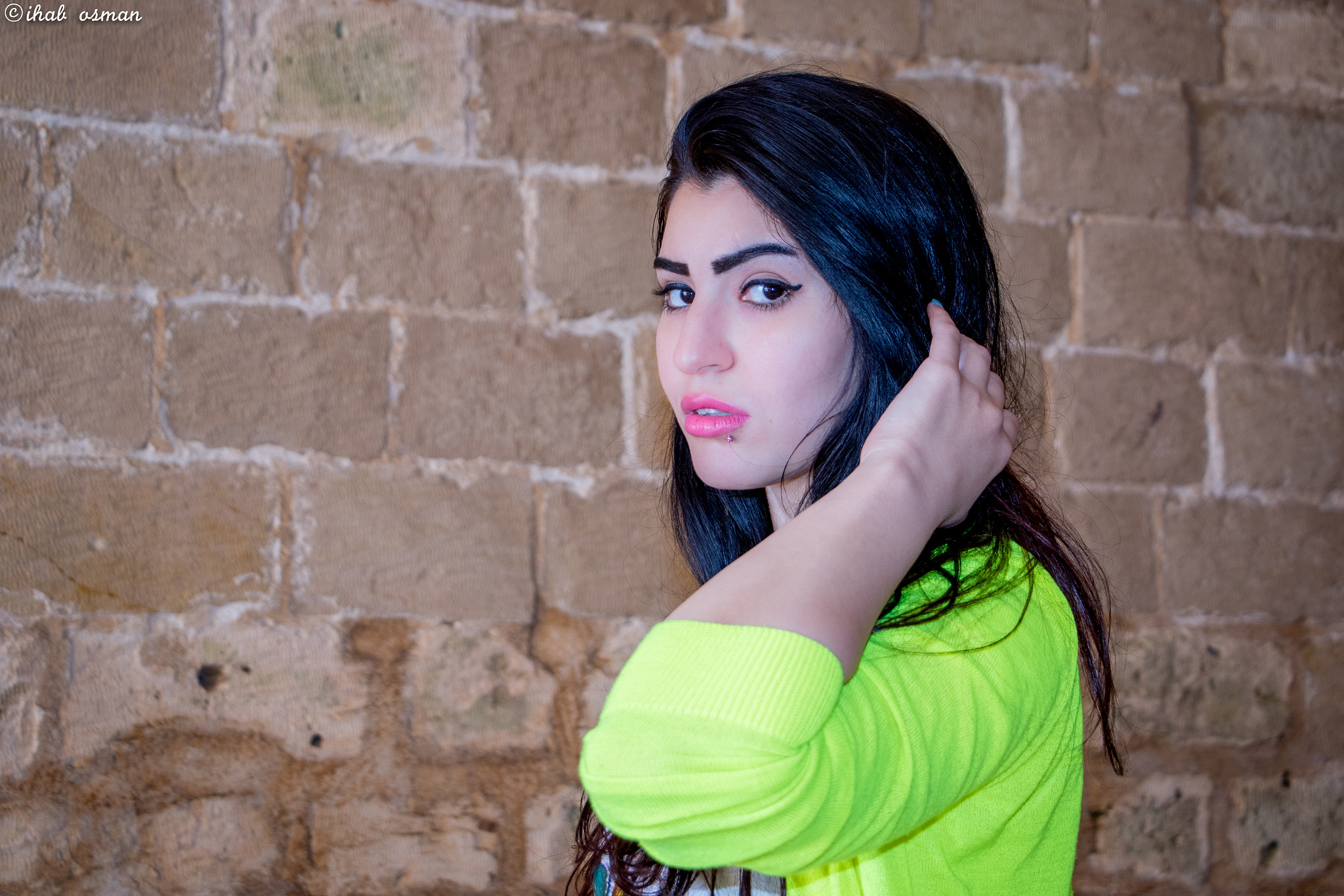 Canon EF-S 18-135mm F3.5-5.6 IS STM sample photo. Black hair - nesma abou elnaga photography