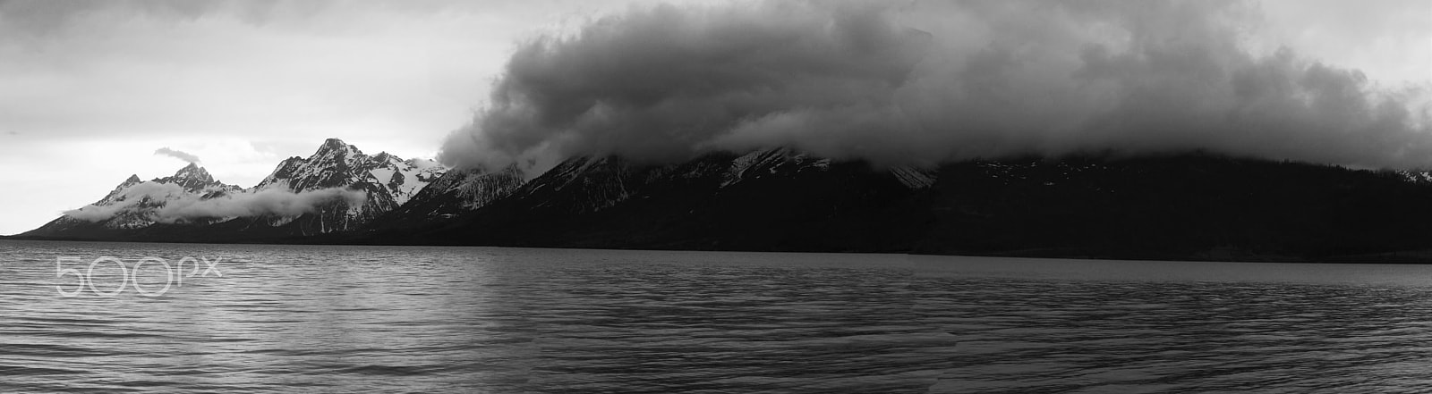 Kodak Z712 IS ZOOM DIGITAL CAMERA sample photo. Clouds over the tetons photography