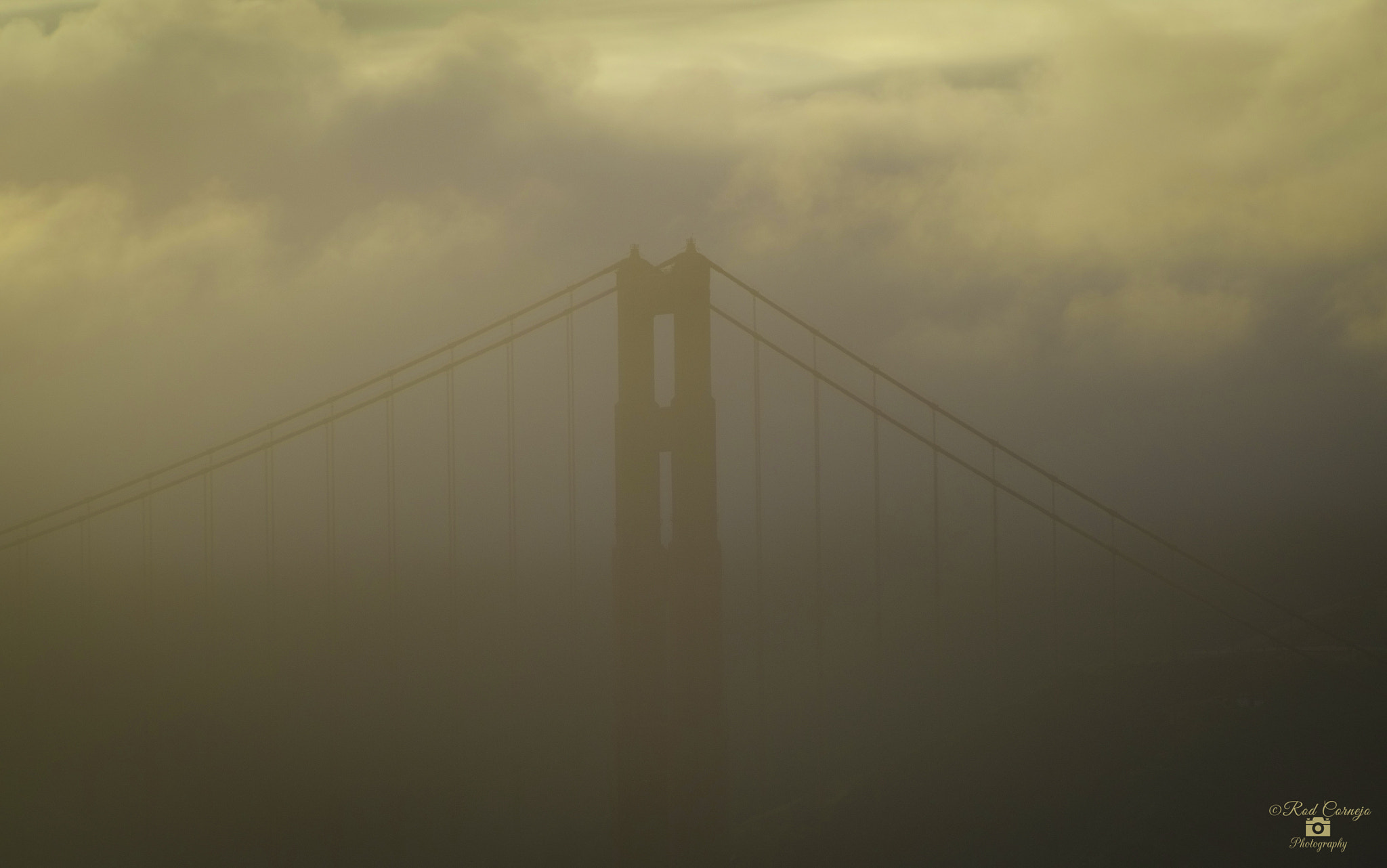 Olympus Zuiko Digital ED 70-300mm F4.0-5.6 sample photo. Misty golden gate... photography
