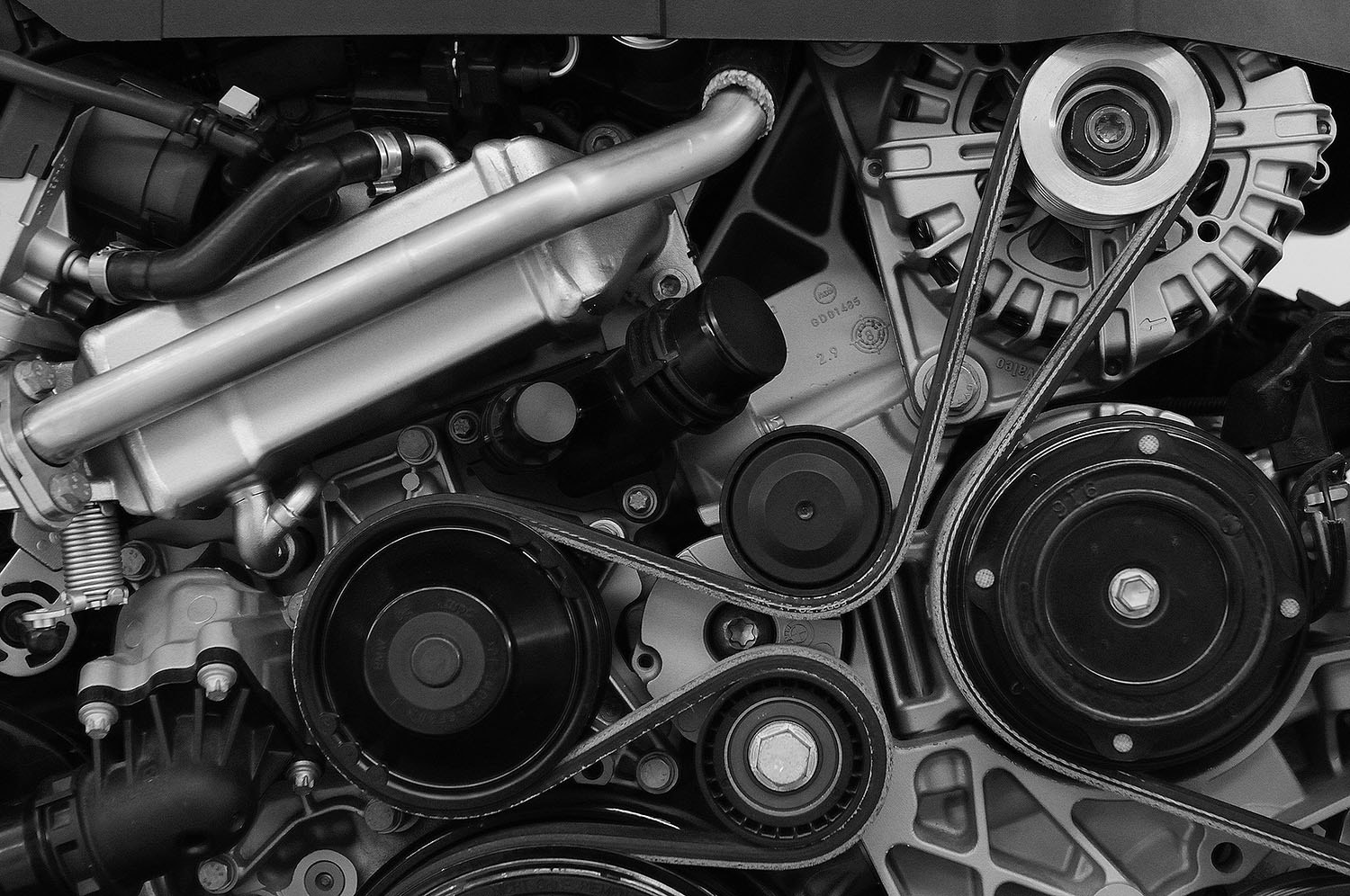 Nikon AF-S Nikkor 16-35mm F4G ED VR sample photo. Bmw engine photography