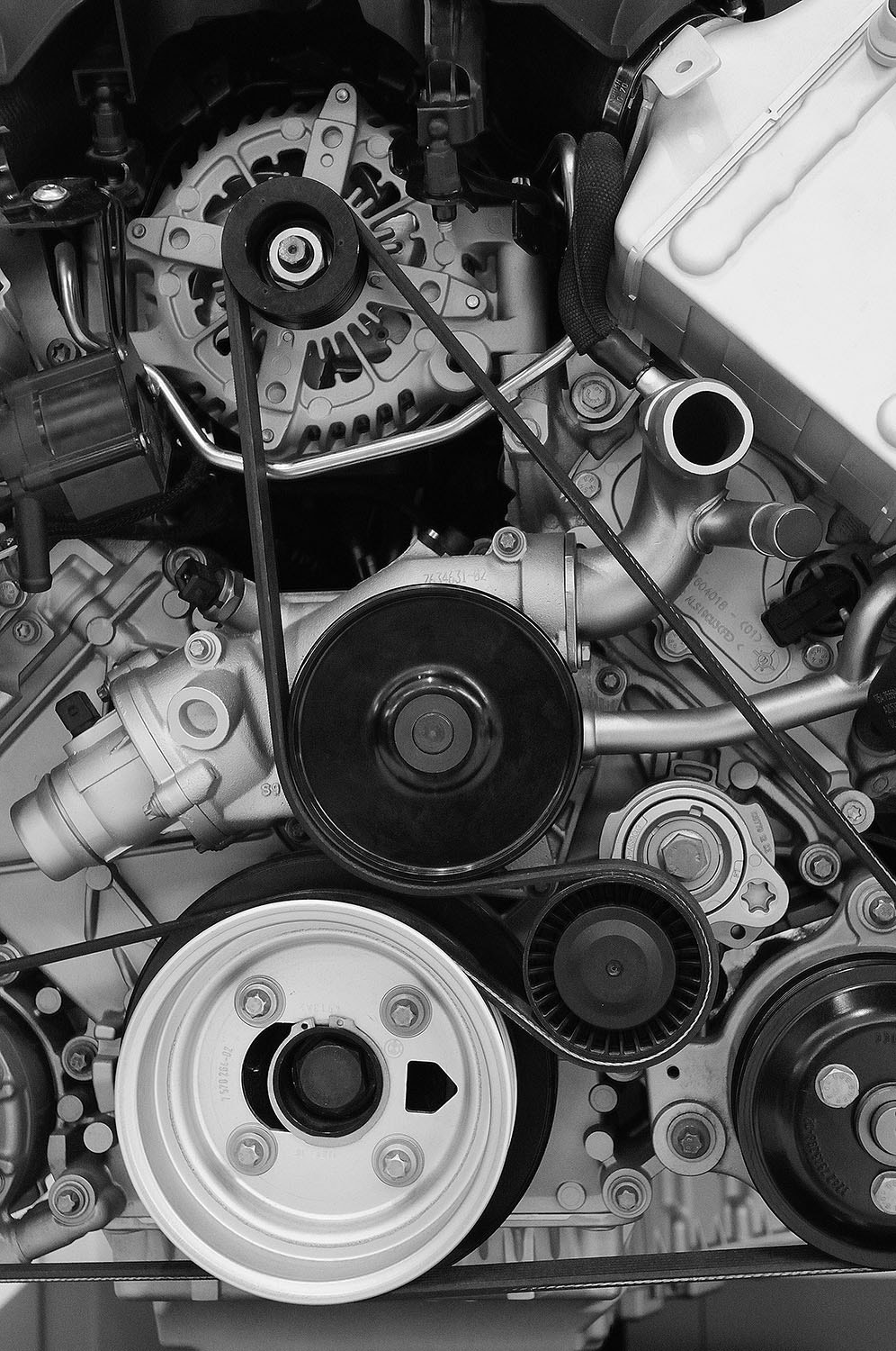 Nikon AF-S Nikkor 16-35mm F4G ED VR sample photo. Bmw engine photography