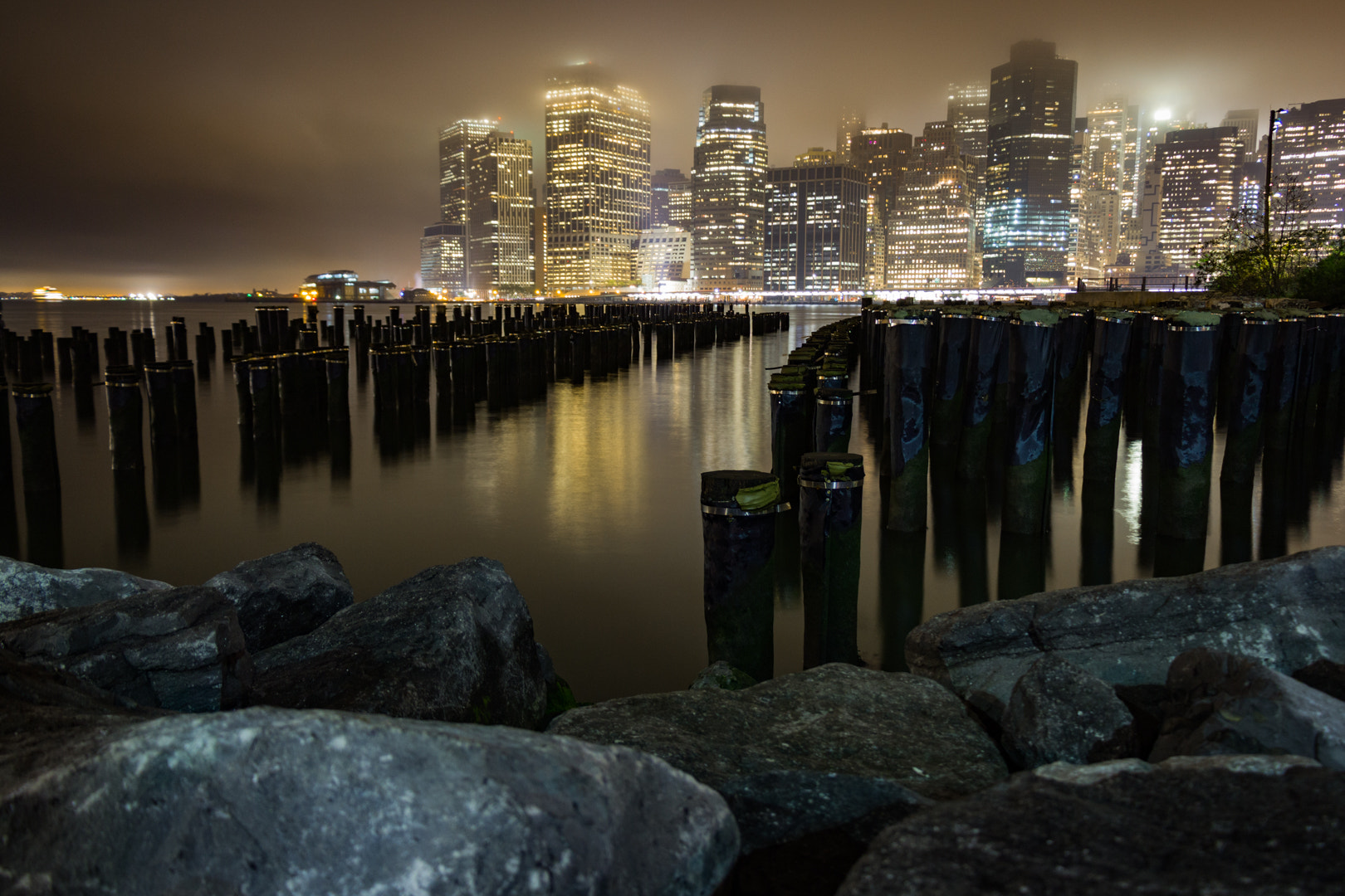Canon EF-S 18-135mm F3.5-5.6 IS STM sample photo. Manhattan from brooklyn photography