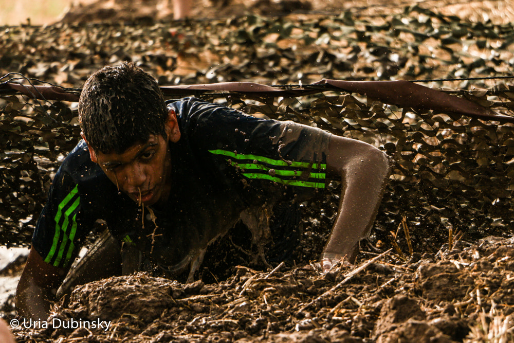 Canon EOS 700D (EOS Rebel T5i / EOS Kiss X7i) sample photo. Crawling in mud photography