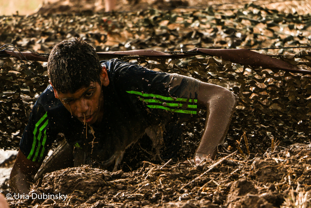 Canon EF-S 18-135mm F3.5-5.6 IS STM sample photo. Crawling in mud photography