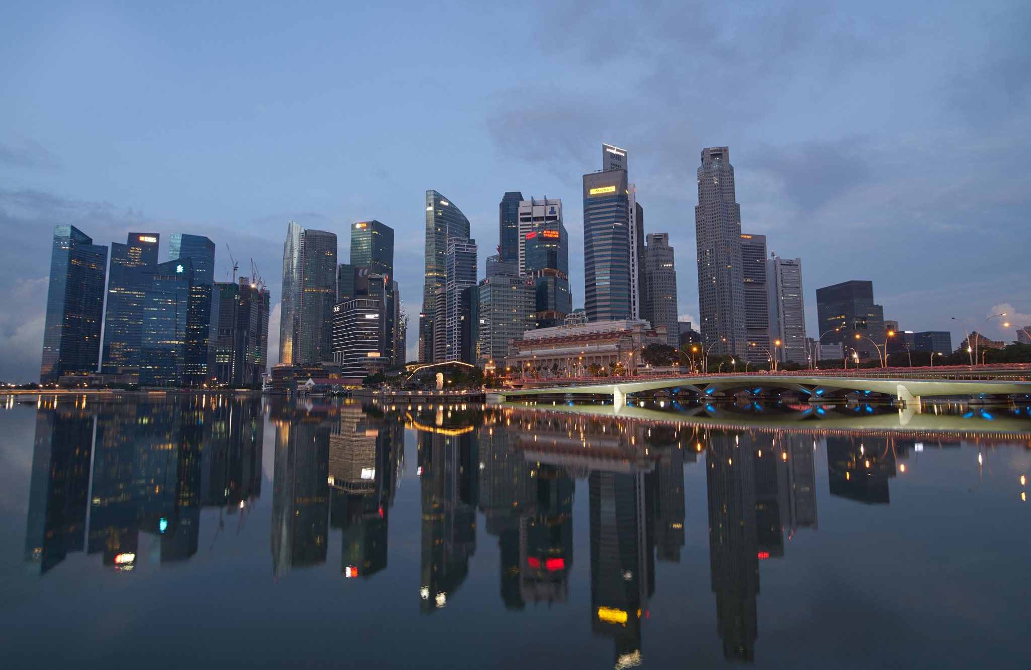 Sony a7R + 16-28mm F2.8 sample photo. Marina bay photography