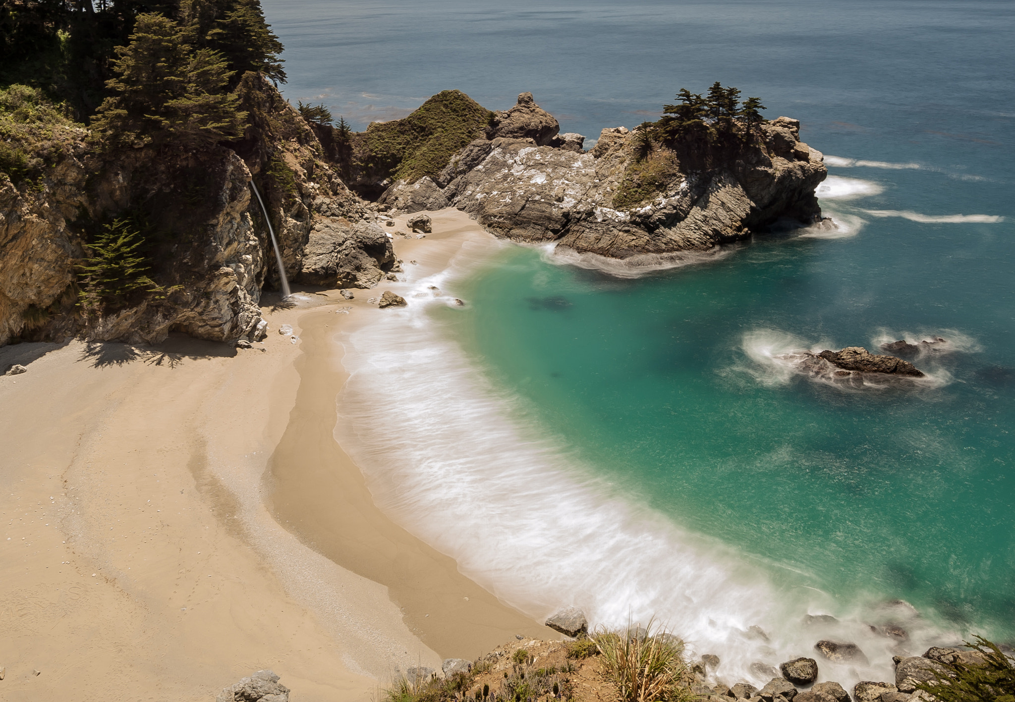Nikon AF-S Nikkor 18-35mm F3.5-4.5G ED sample photo. Mcway falls.jpg photography