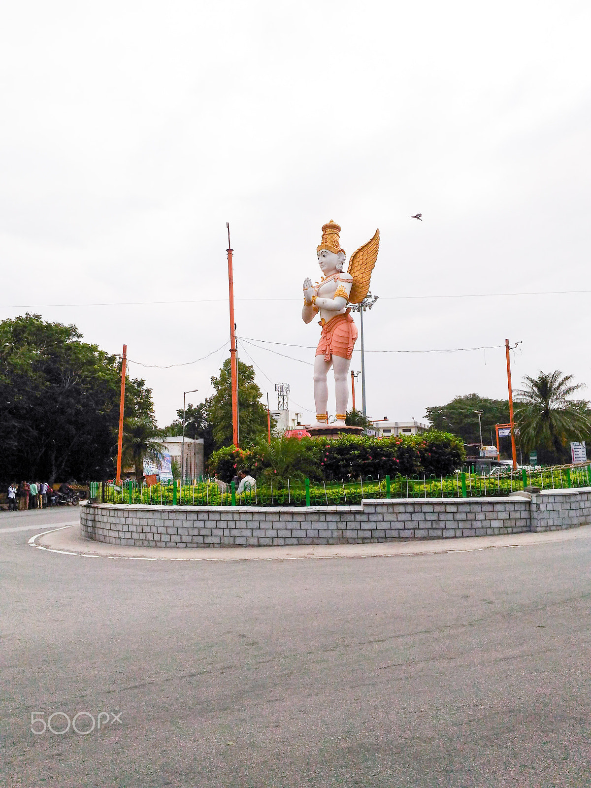 ASUS ZenFone 2 Laser (ZE550KL) sample photo. Tirumala tirupathi garuda statue , alipiri photography