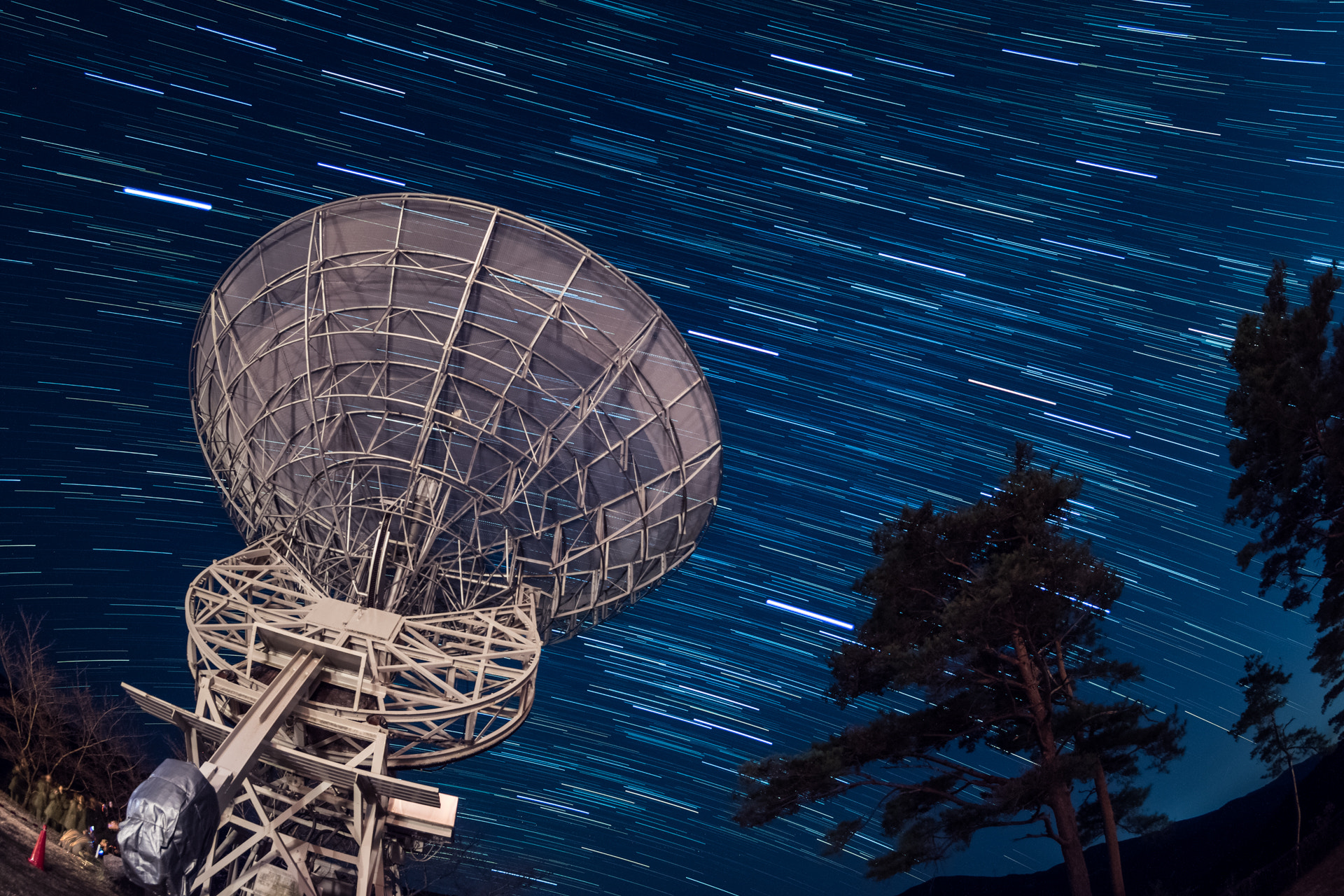 Pentax K-S2 sample photo. Feel at radio telescope photography