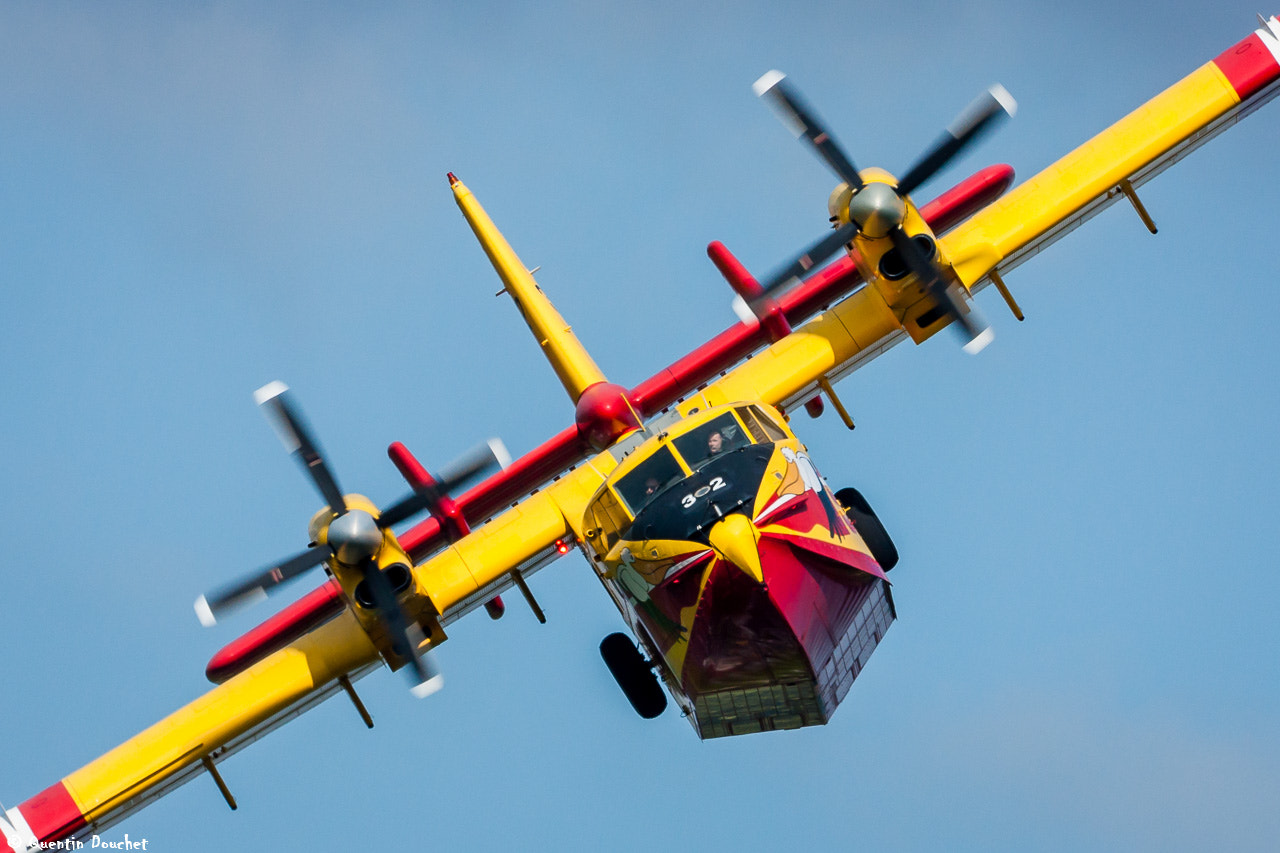 Canon EF 600mm F4L IS II USM sample photo. Canadair sécurité civile - ferté-alais 2016 photography