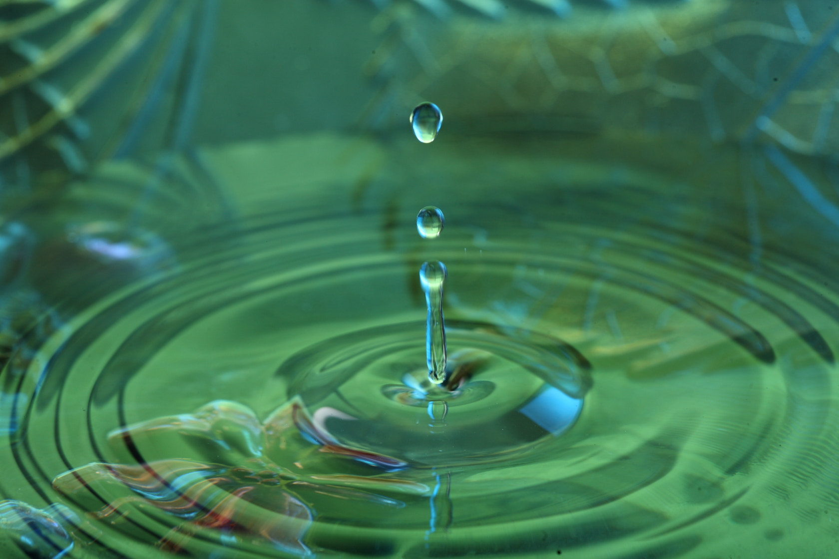 Canon EF 100mm F2.8 Macro USM sample photo. Dripping water photography