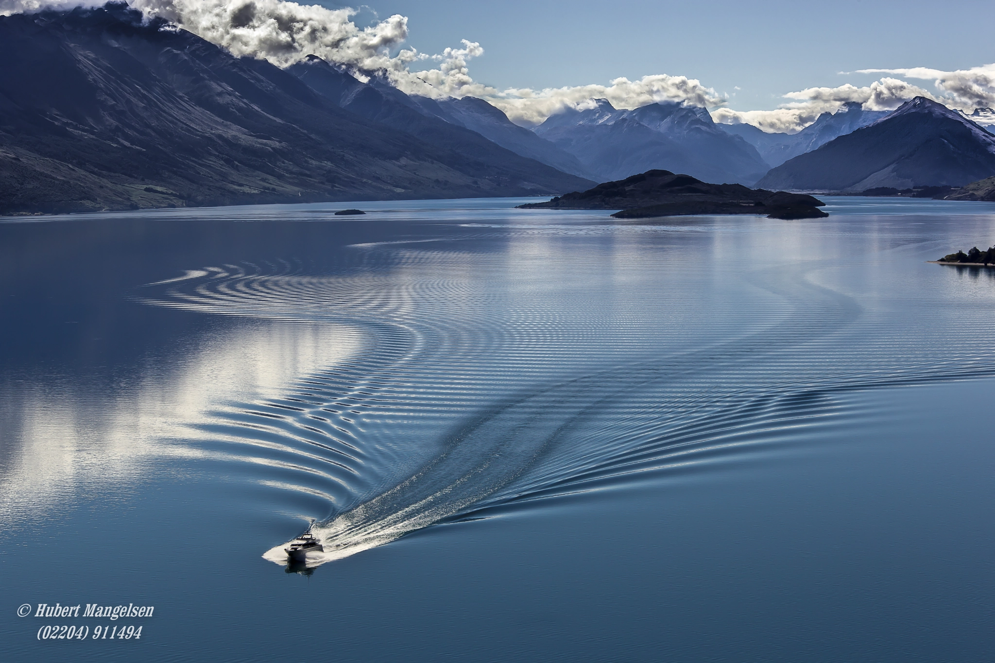 Canon EF 70-200mm F4L IS USM sample photo. ~ blick auf den wakatipu-see ~ photography