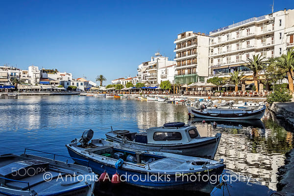 Agios Nikolaos Lake by Antonis Androulakis on 500px.com