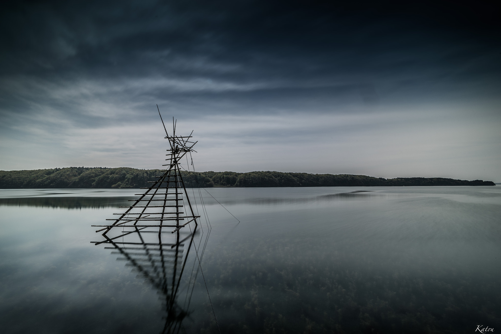 Sony a7S + E 15mm F4.5 sample photo. Scaffold for fishing photography