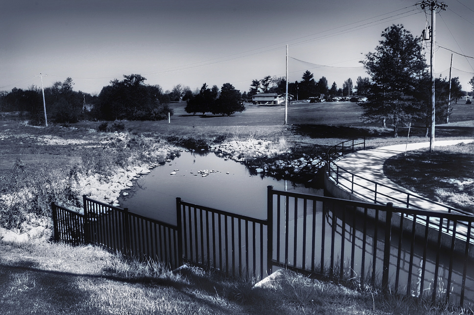 Canon EF-S 18-55mm F3.5-5.6 IS sample photo. Nathaniel green park water way photography
