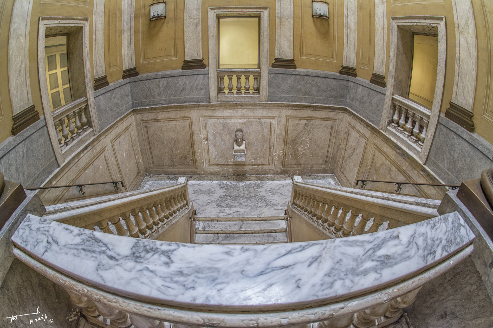 Nikon D7100 + Sigma 10mm F2.8 EX DC HSM Diagonal Fisheye sample photo. L’hôtel de ville of ajaccio photography