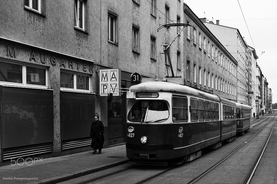 Sony SLT-A77 sample photo. Tram photography
