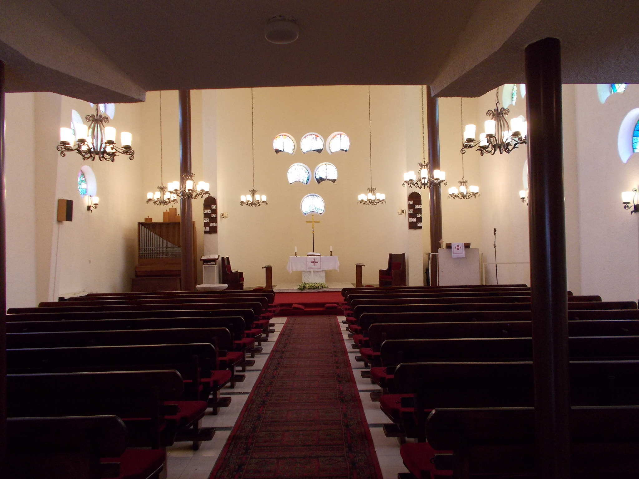 Nikon Coolpix L26 sample photo. The lutheran church in ramallah palestine photography