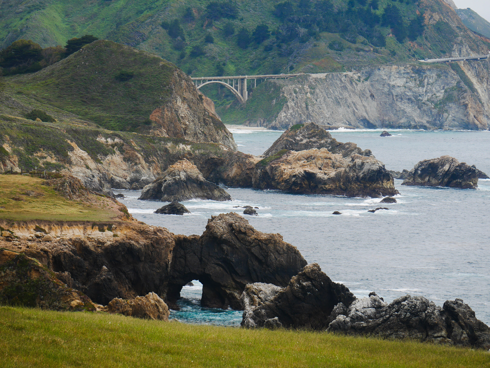 Panasonic Lumix DMC-GF7 sample photo. Big sur photography