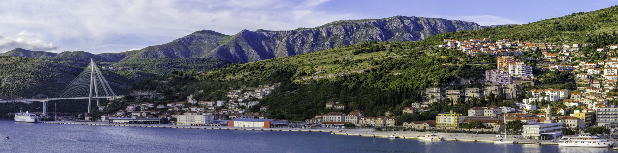 Canon EF 100-400mm F4.5-5.6L IS USM sample photo. Dubrovnik pano photography