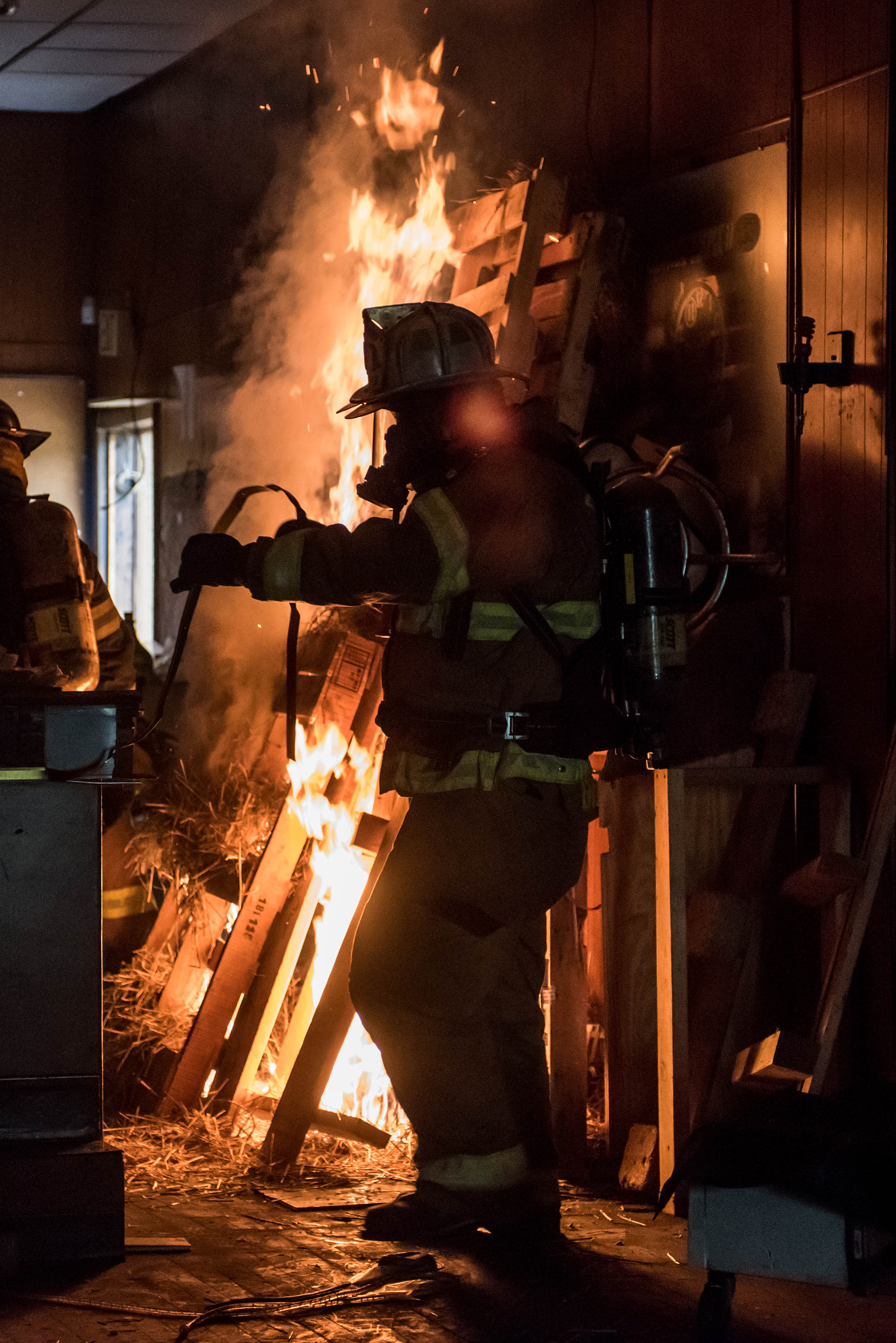 Nikon AF-S Nikkor 28-70mm F2.8 ED-IF sample photo. Live fire training photography