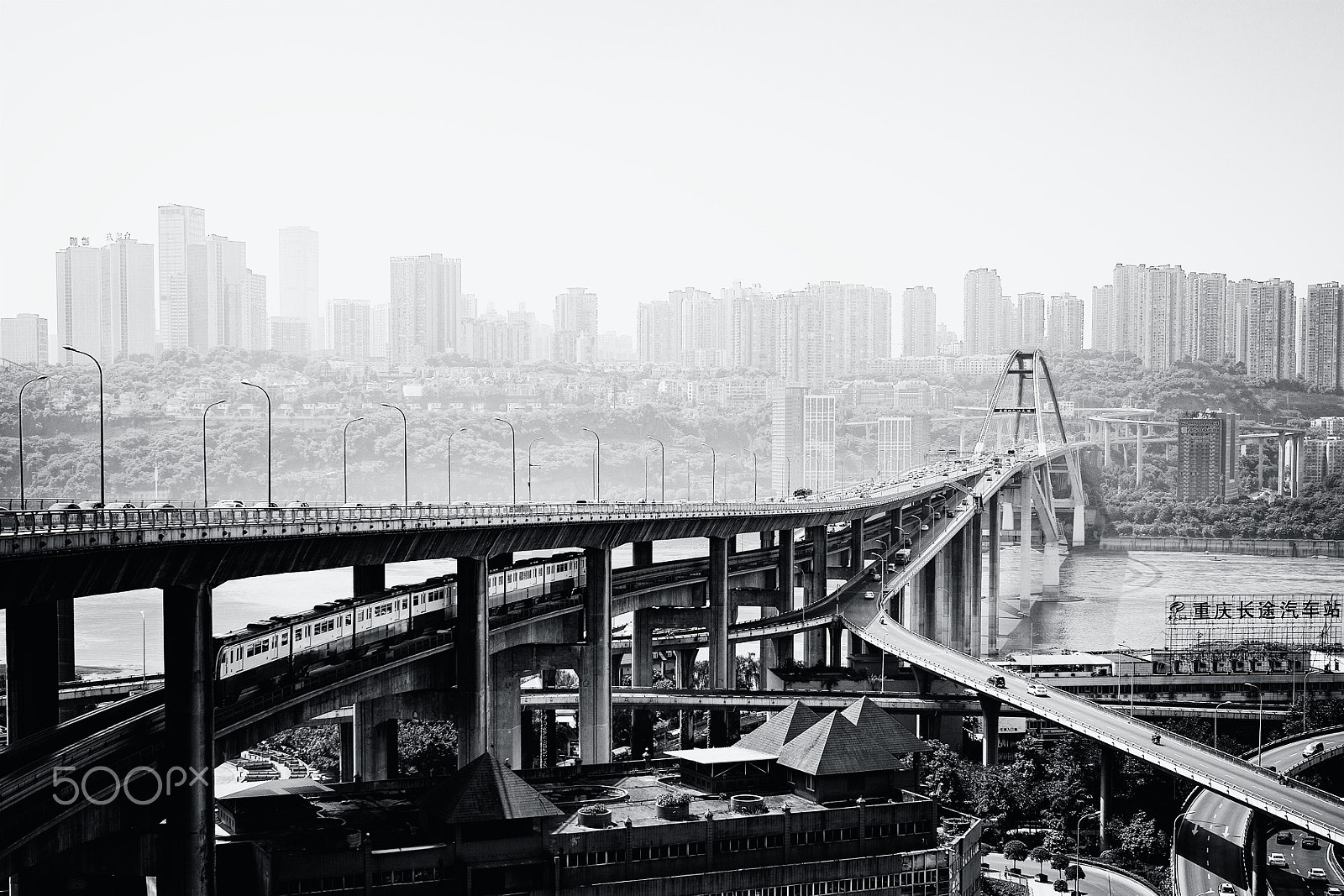 Pentax K-5 IIs sample photo. Caiyuanba bridge photography