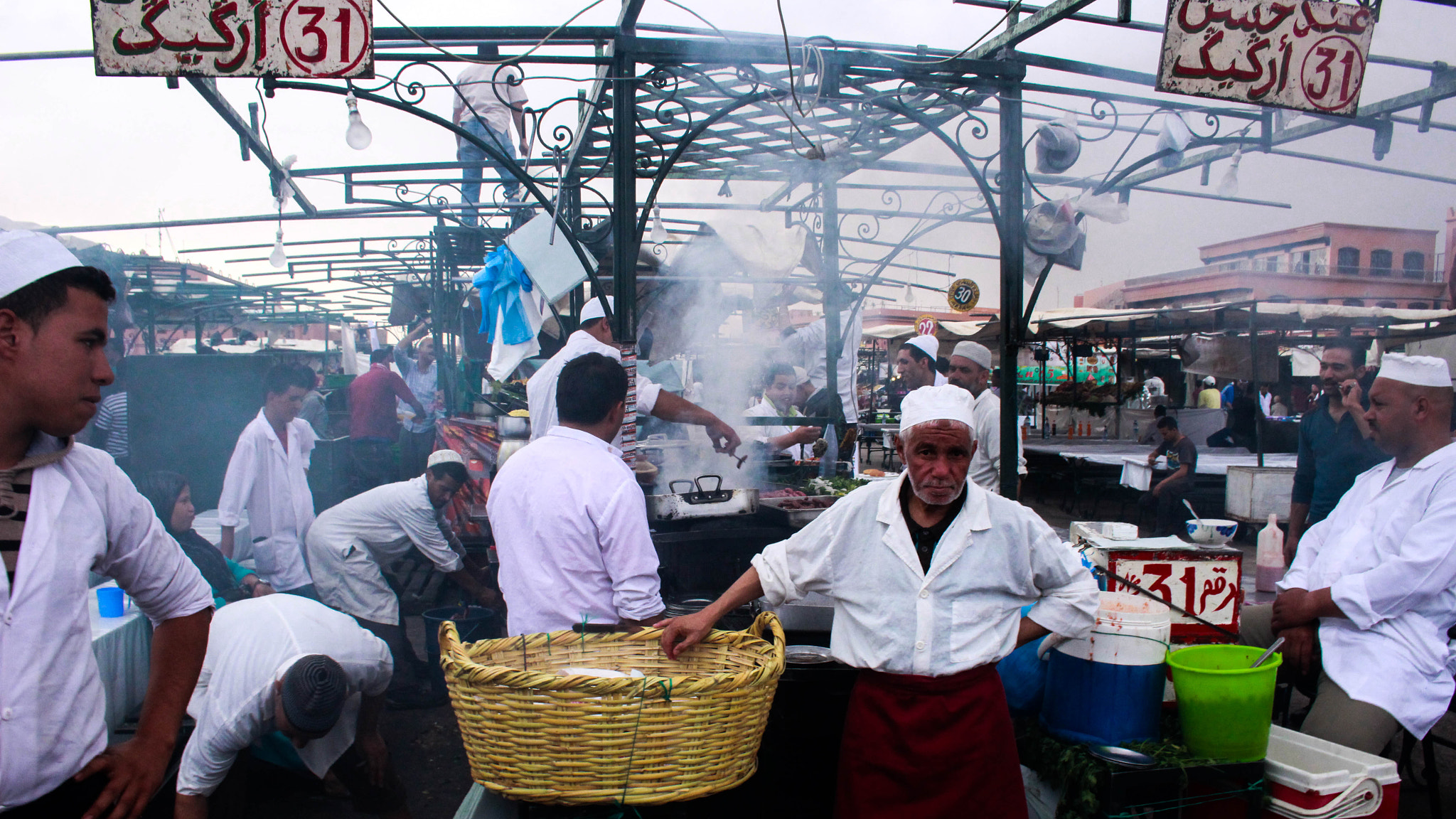 Canon EF-S 18-55mm F3.5-5.6 sample photo. Marocco market place photography