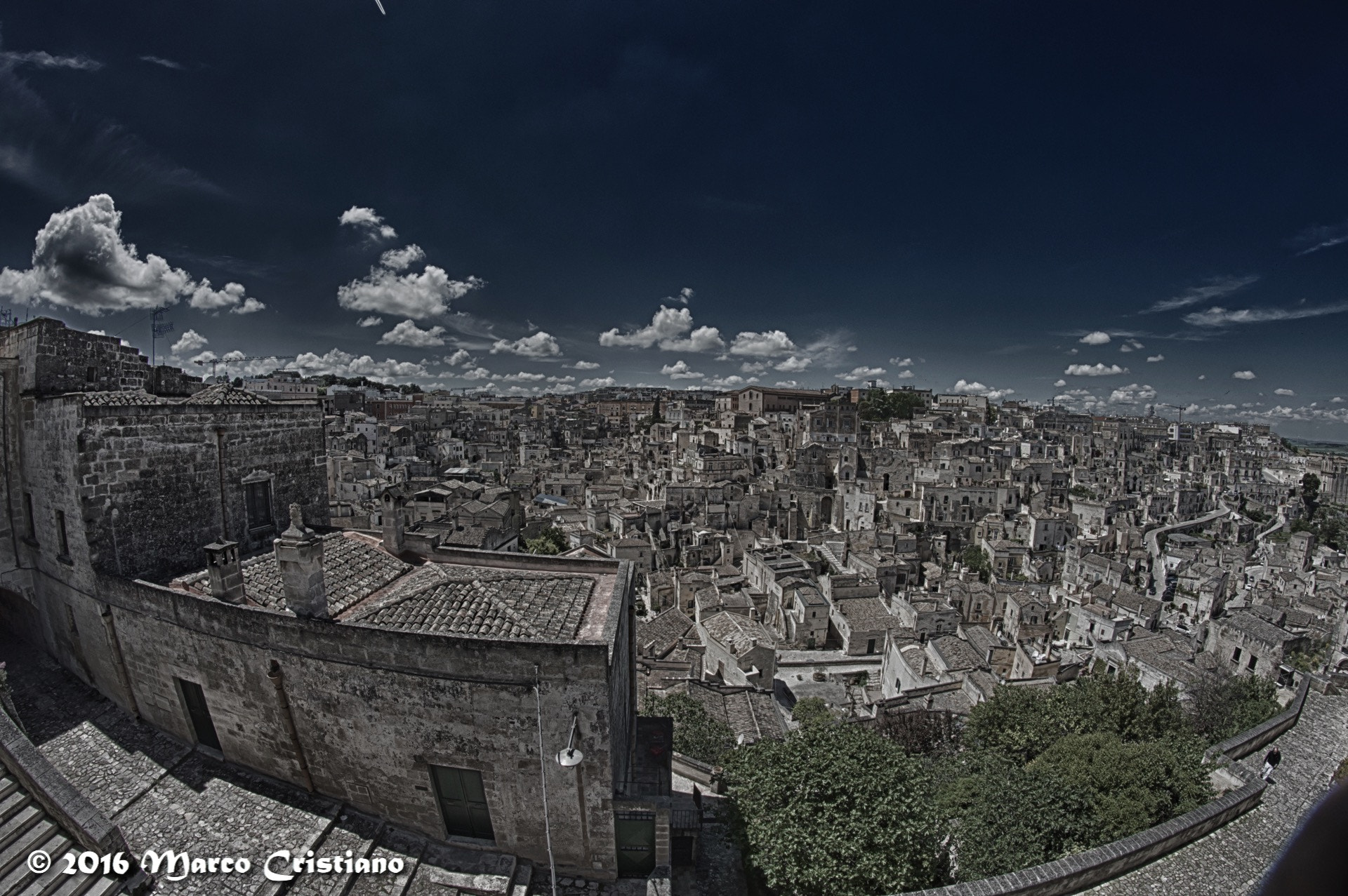 Nikon D3200 + Samyang 8mm F3.5 Aspherical IF MC Fisheye sample photo. I sassi di matera photography
