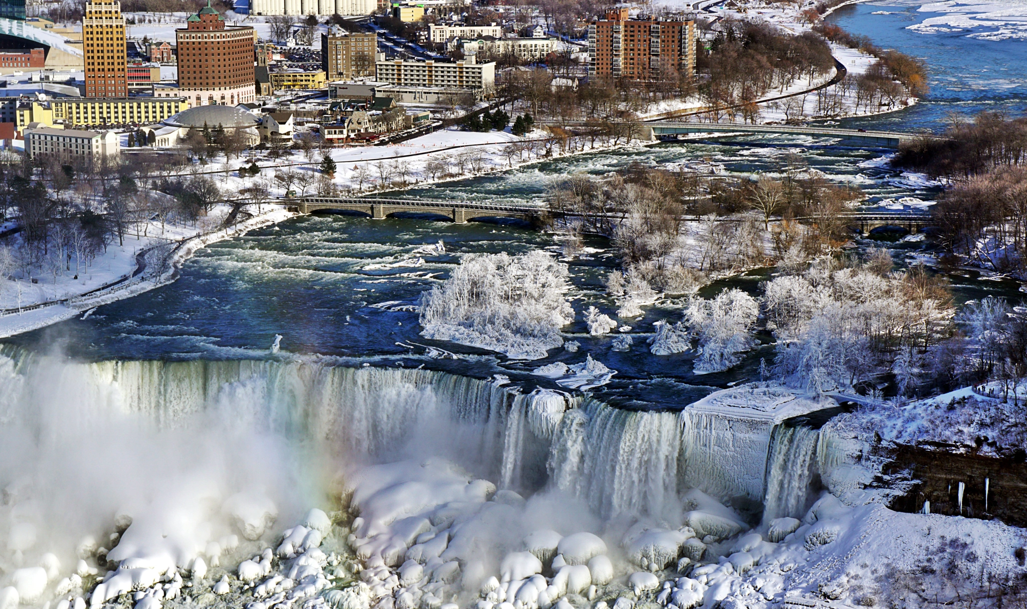 Sony E 18-55mm F3.5-5.6 OSS sample photo. American falls - niagara photography
