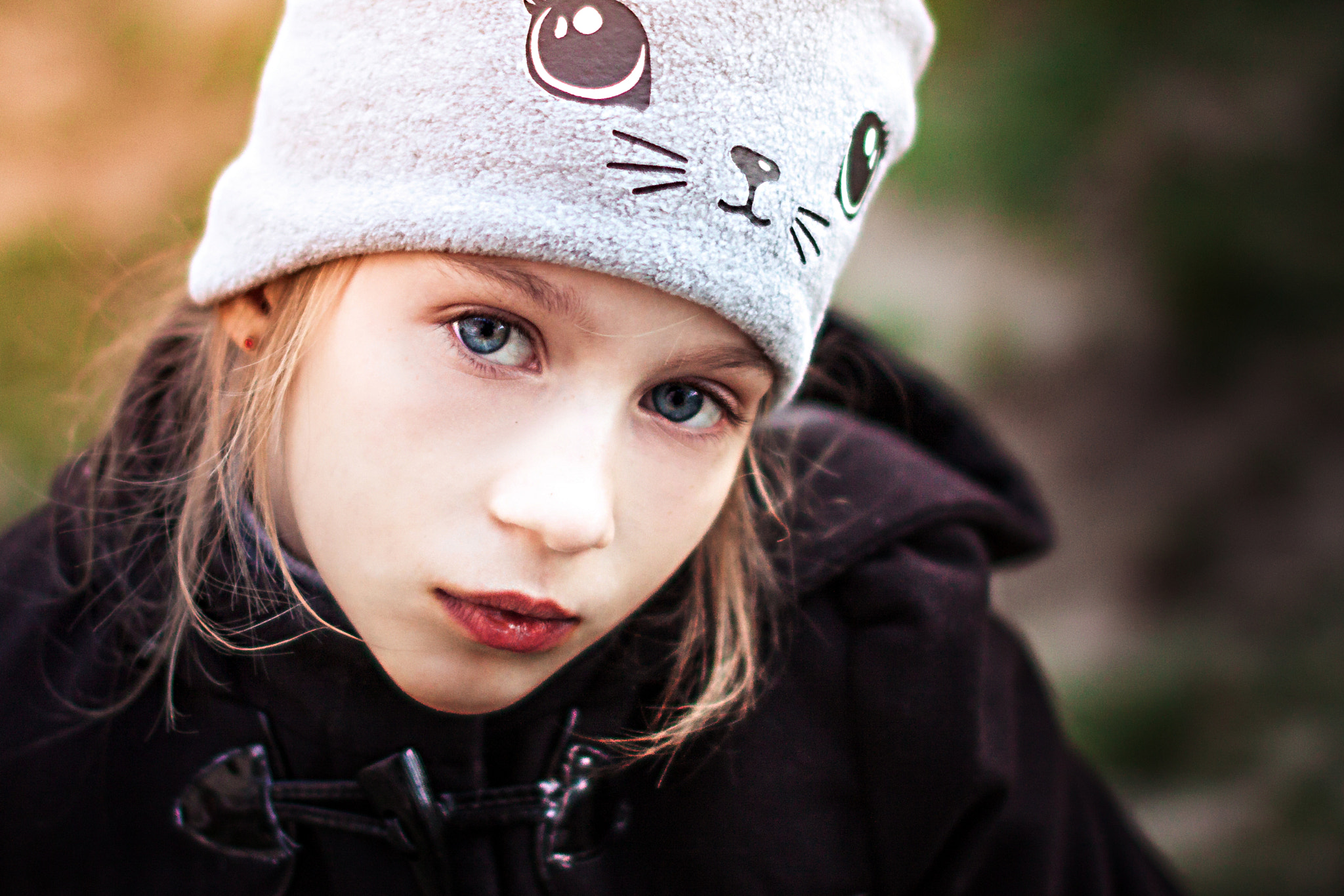 Sigma 50mm F1.4 EX DG HSM sample photo. "kitty" photography