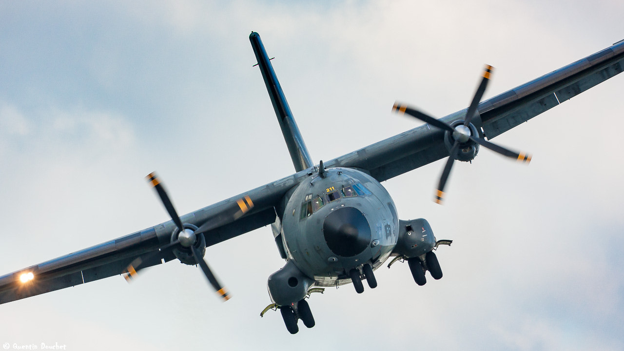 Canon EF 600mm F4L IS II USM sample photo. C-160 transall - armée de l'air - ferté-alais 2016 photography