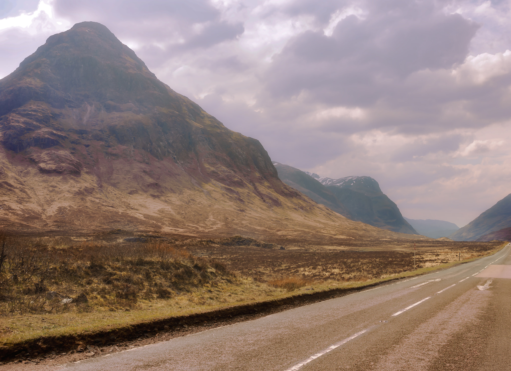 AF Zoom-Nikkor 28-80mm f/3.3-5.6G sample photo. Road to the mountains photography