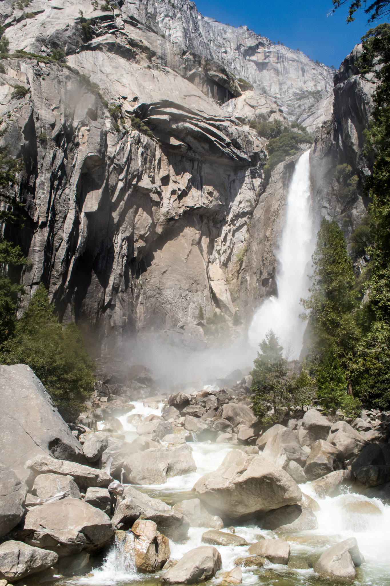 Nikon D500 sample photo. Yosemite falls photography
