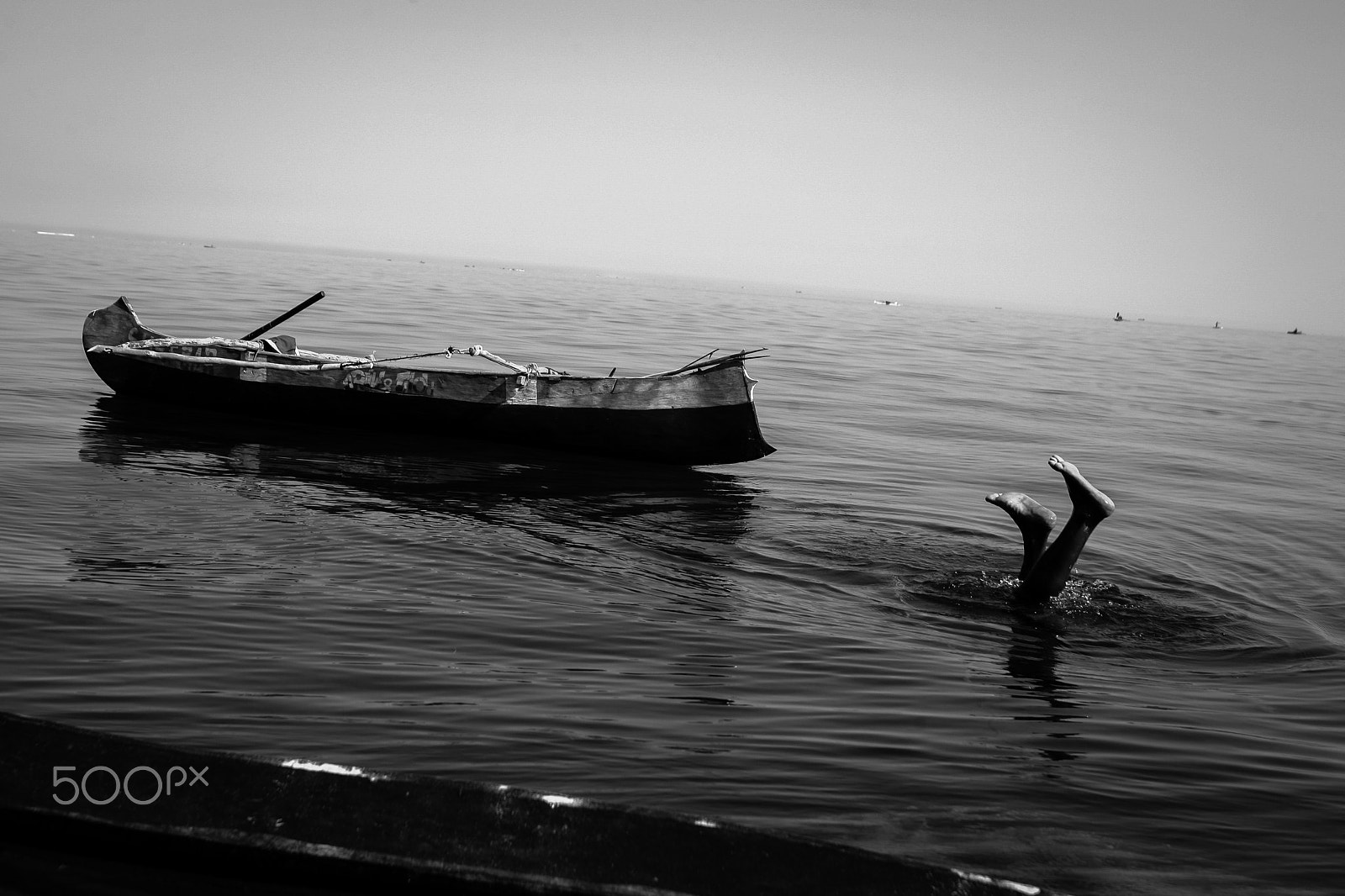 Canon EOS 5D + EF28-70mm f/2.8L USM sample photo. Le pêcheur photography