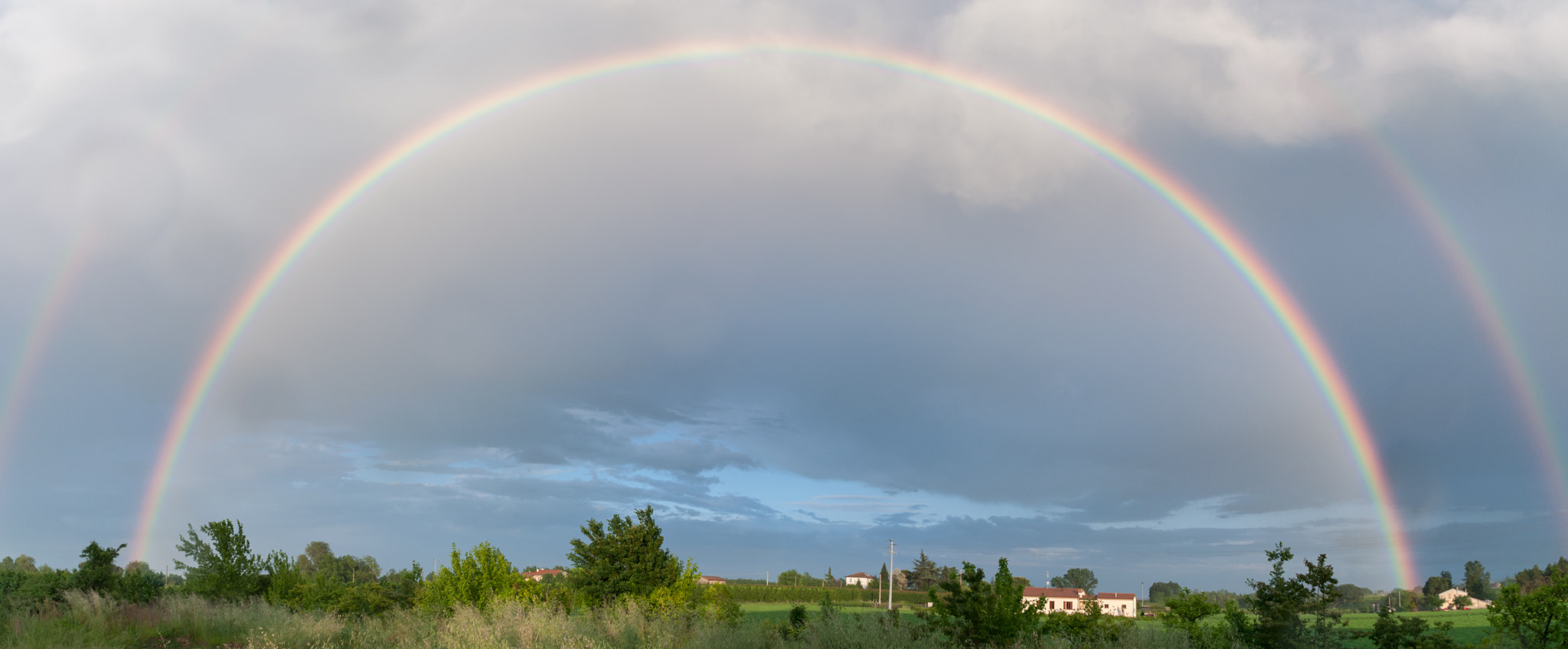 Sigma 17-70mm F2.8-4 DC Macro OS HSM | C sample photo. Rainbow x 2 photography