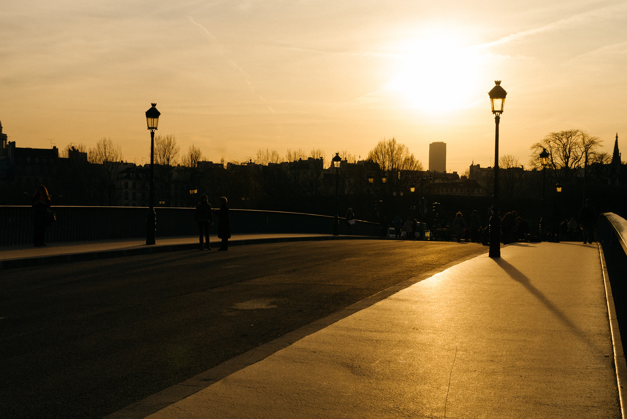 Sigma 17-50mm F2.8 EX DC OS HSM sample photo. Sunset in paris photography
