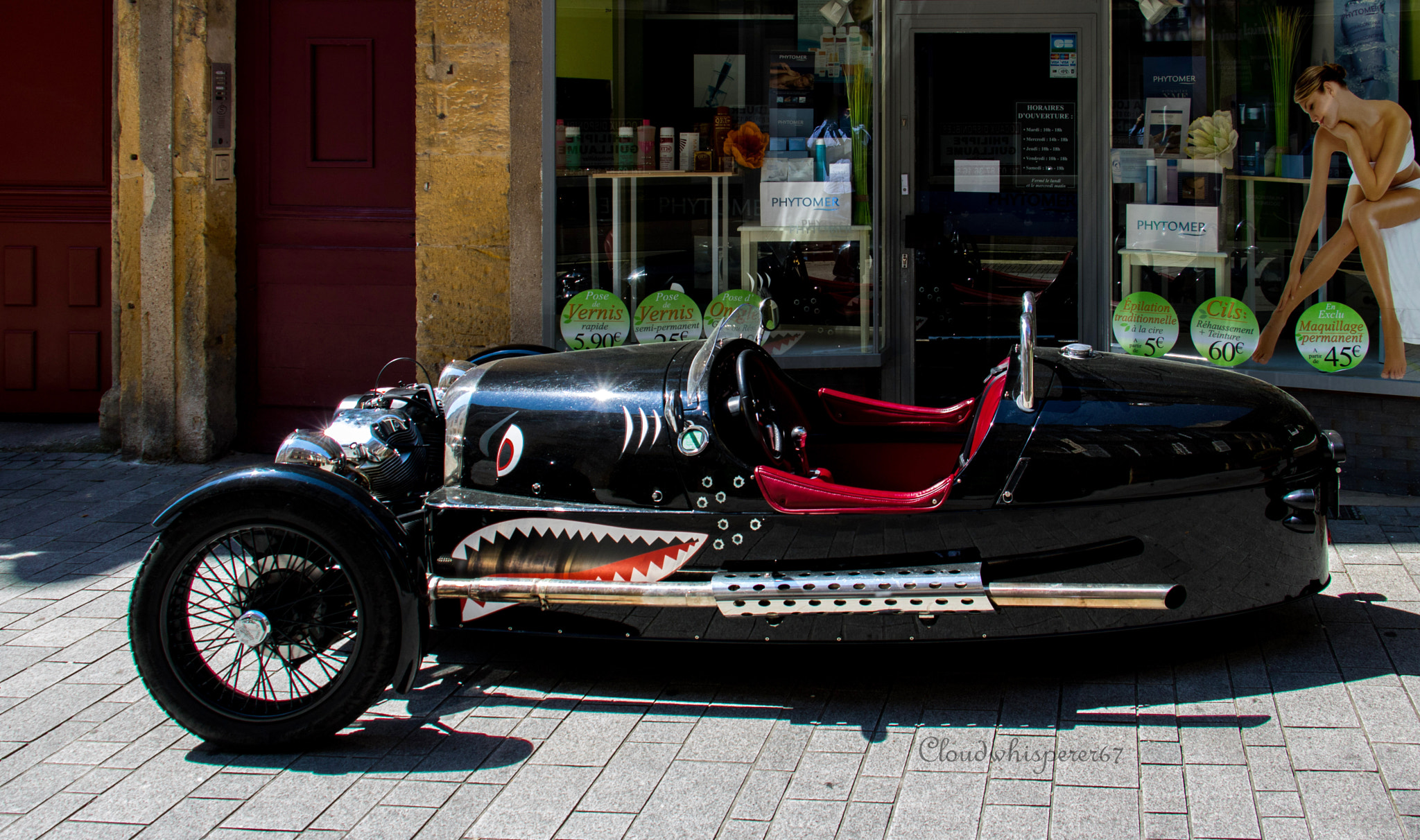 Canon EF-S 18-135mm F3.5-5.6 IS STM sample photo. For the next marvel movie : the 3-wheel shark car! photography