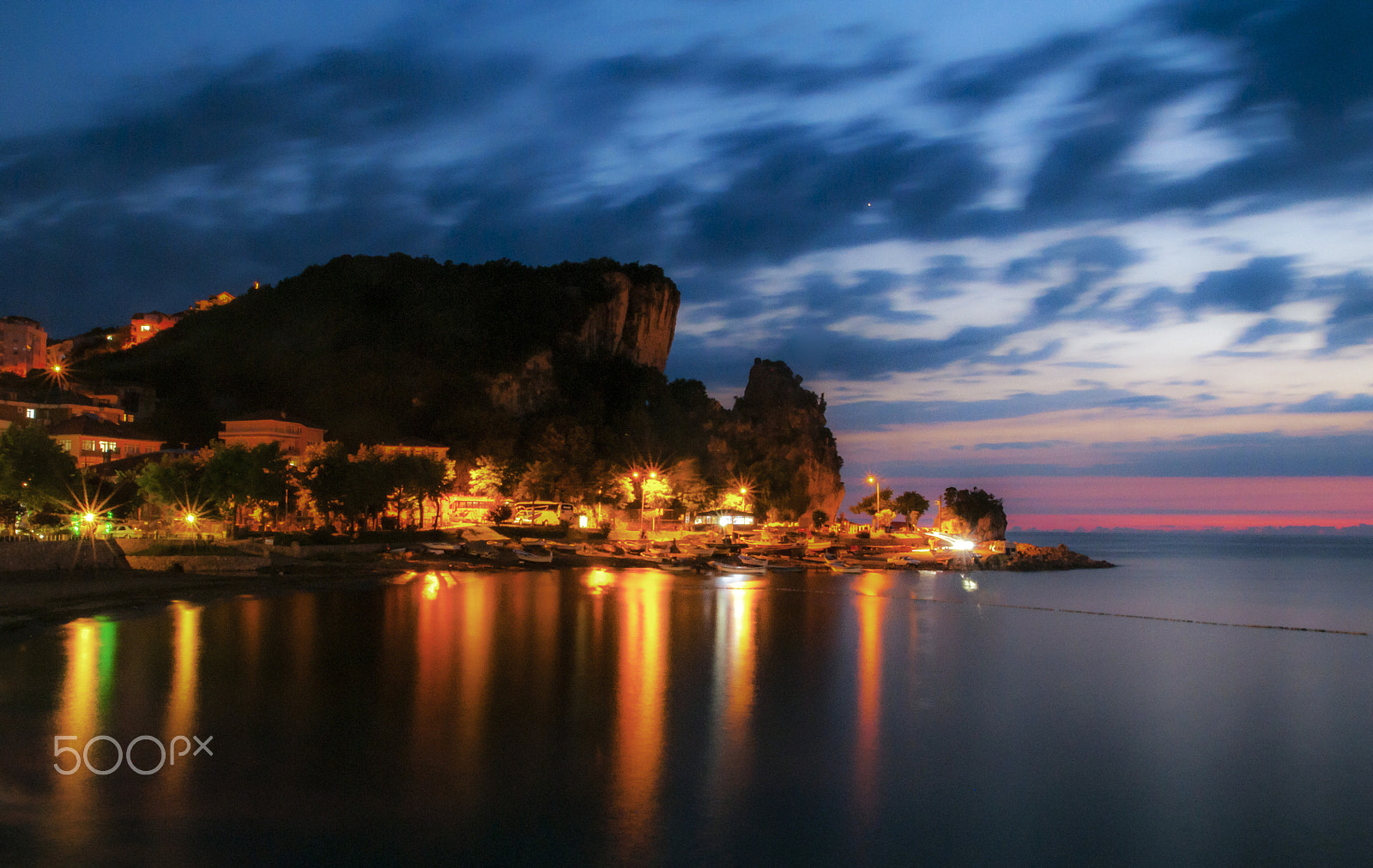 Nikon D300S sample photo. Amasra da gün batarken photography