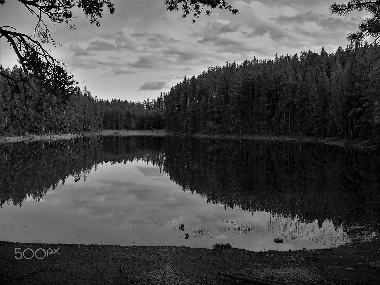 Kodak Z712 IS ZOOM DIGITAL CAMERA sample photo. The alpine lake photography