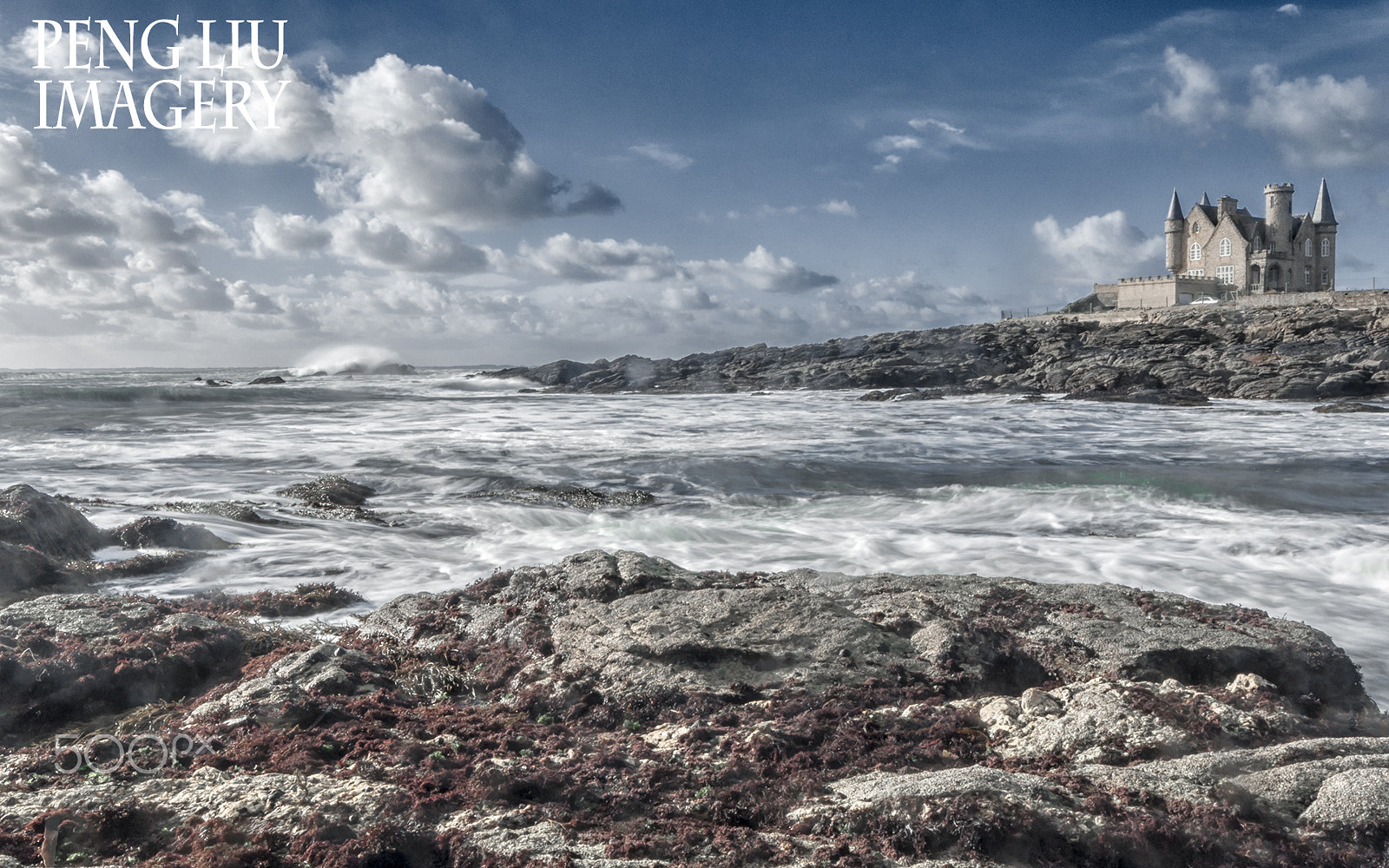 Pentax K200D sample photo. Seascape in bratagne photography