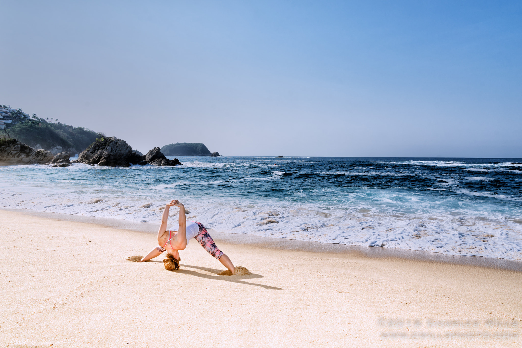 Sony a7 + Sony FE 24-70mm F2.8 GM sample photo. Wide legged forward bend photography