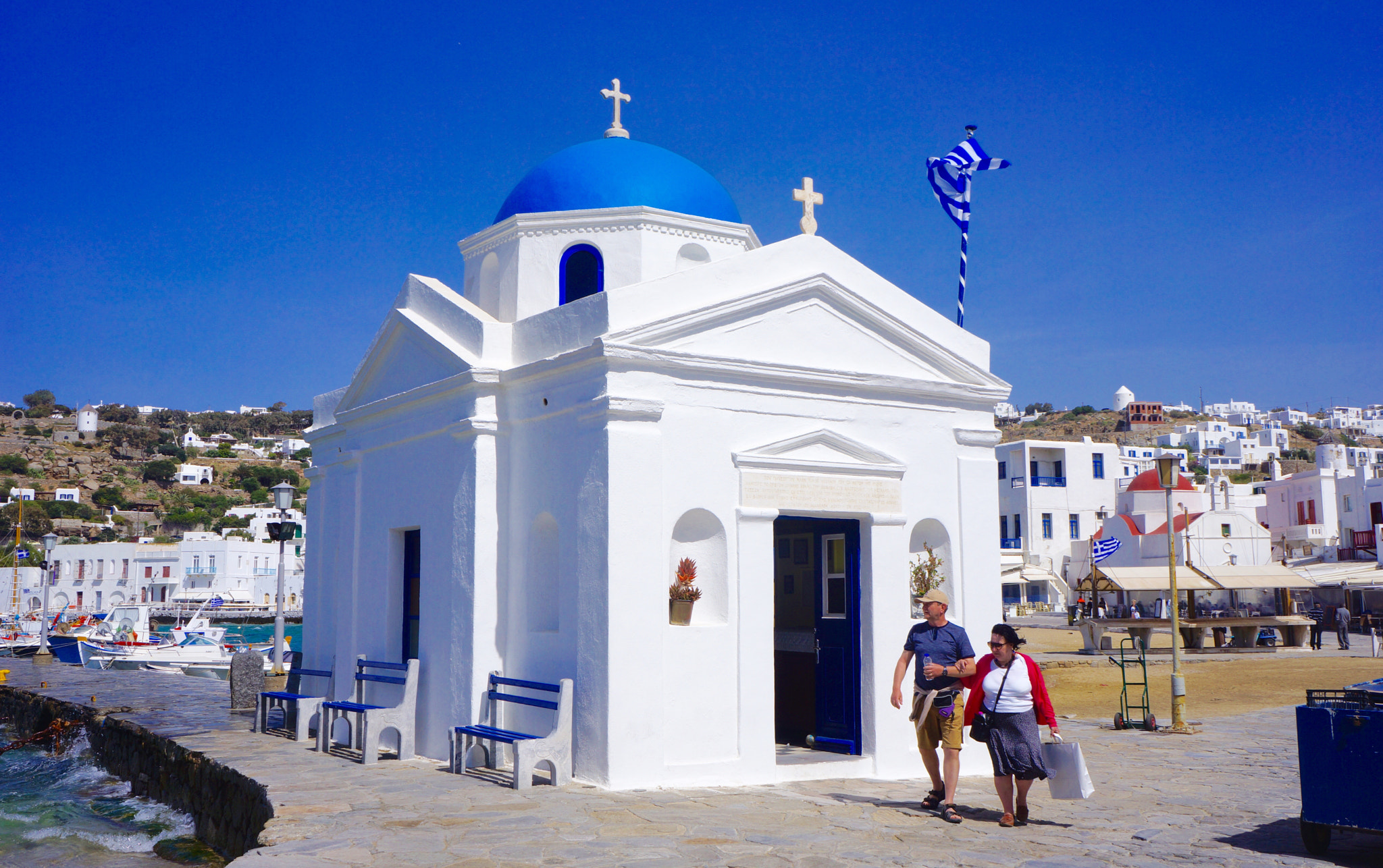 Tamron 18-200mm F3.5-6.3 Di III VC sample photo. Mykonos, greece photography
